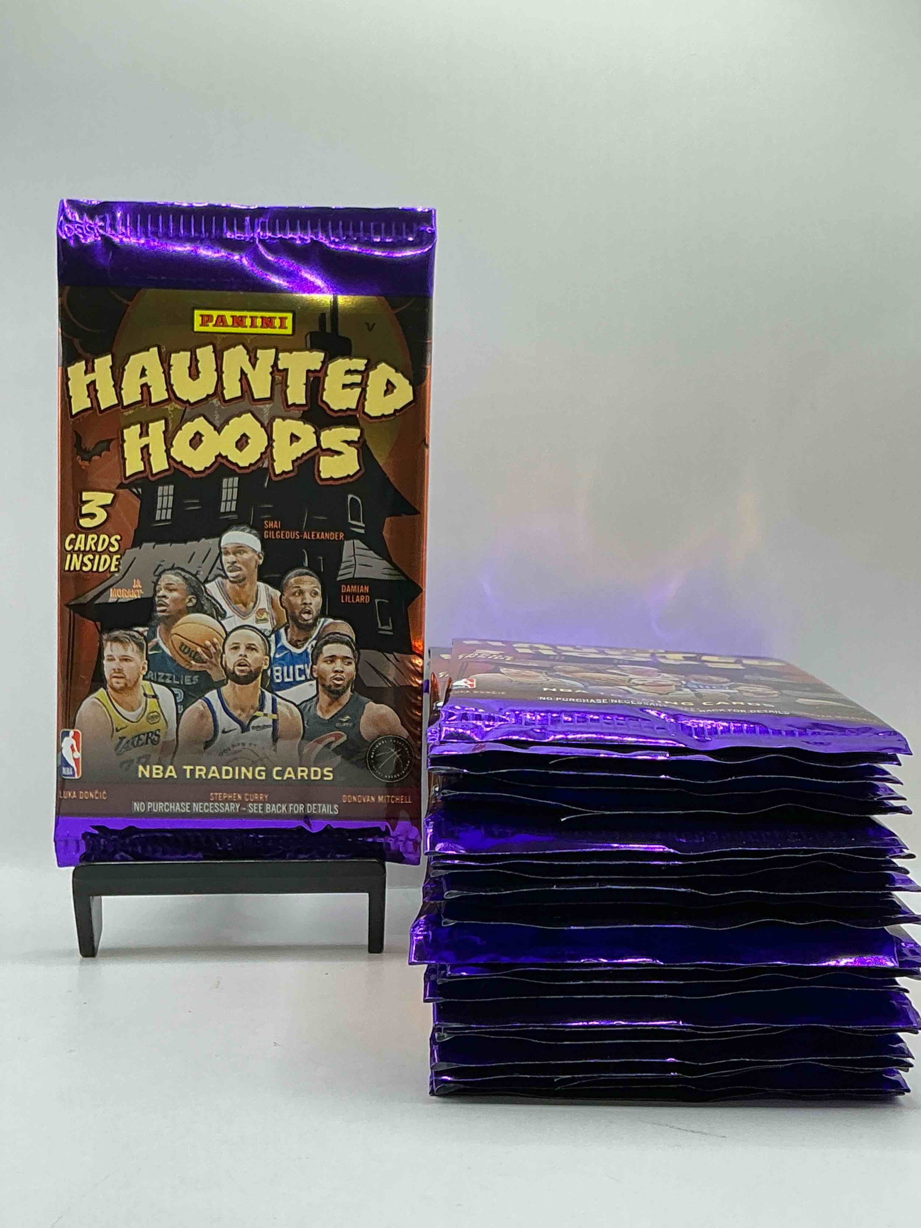 Halloween Haunted Hoops! 2025 NBA Packs, Look For Curry, LeBron, Wemby, Sheppard Rookie & More!