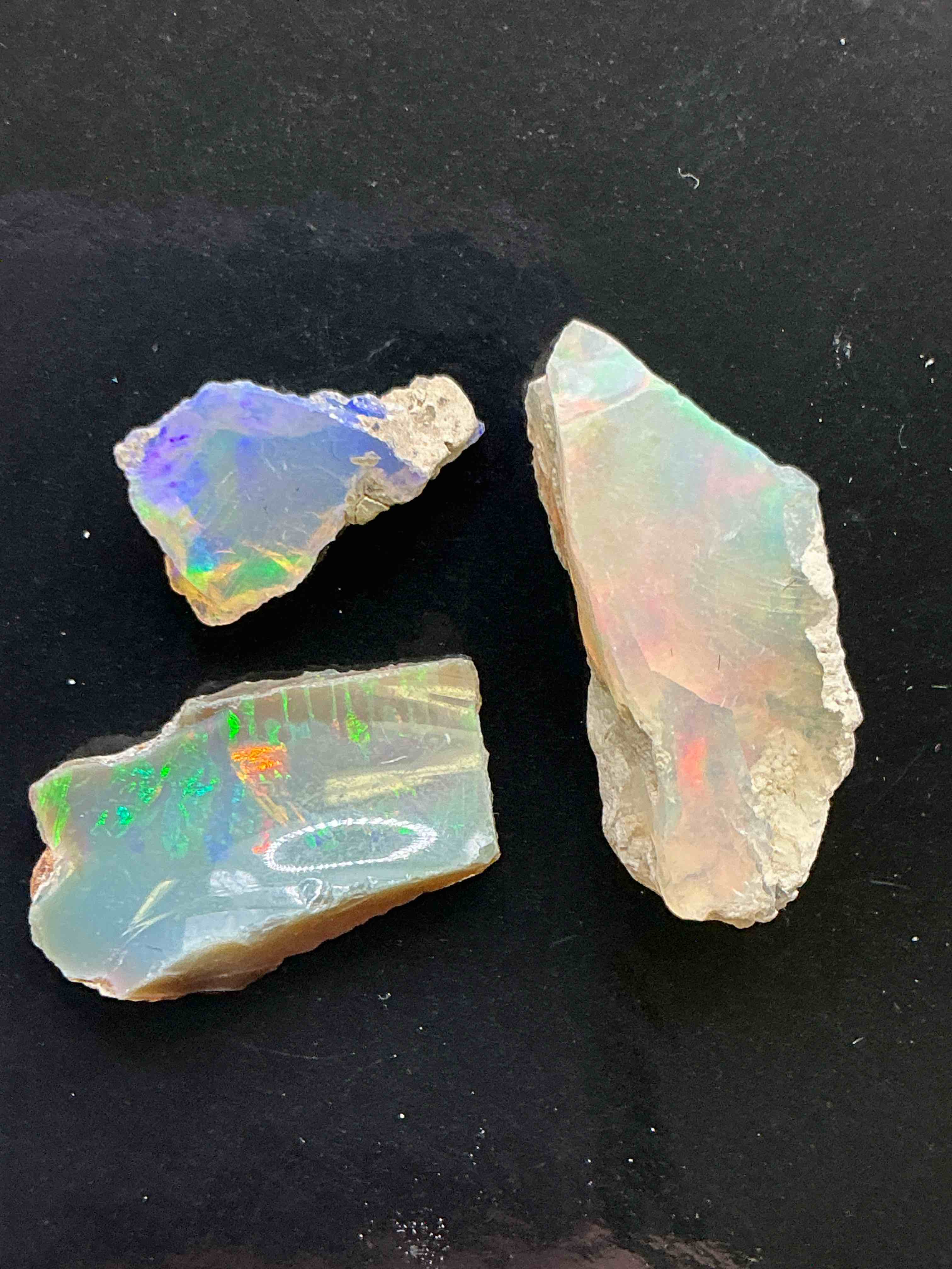 Opal Precious Gemstone, Raw, Authentic! Ethiopian Opal Gemstone, In Large & Raw, Prospected Form! Ethiopian Opals Are Famous For Their Stunning Clarity & Shimmering Color Hues! They Are Believed To Promote Hope, Purity & Love. The U.S. Dime In Image Is For Size Reference Only (Not Included). A Gemstone Like This In Raw Form Is Very Hard To Find! Own An Amazing, Stunning, Unique Opal Gemstone In Rare, Raw Form!