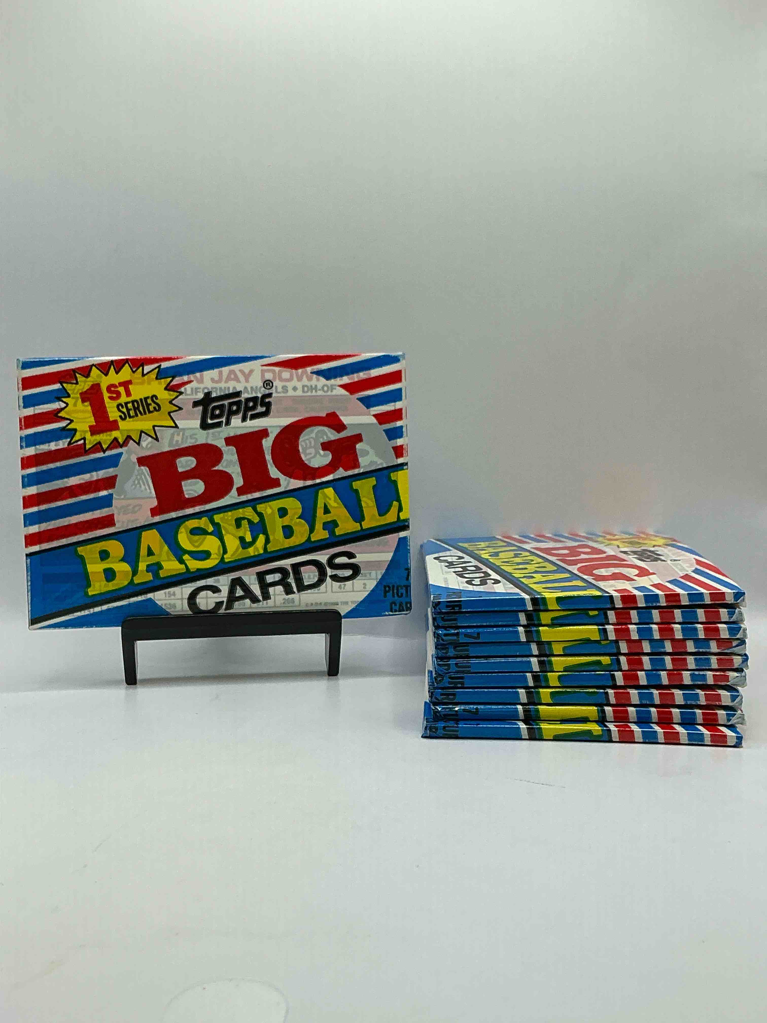 1988 Topps Big Baseball Sealed Card Packs Direct From Original Retail Case. Getting Harder & Harder To Find! Search For Bo Jackson, Roger Clemons & Tons Of 80's Stars In These Fun Cards You Rarely See!