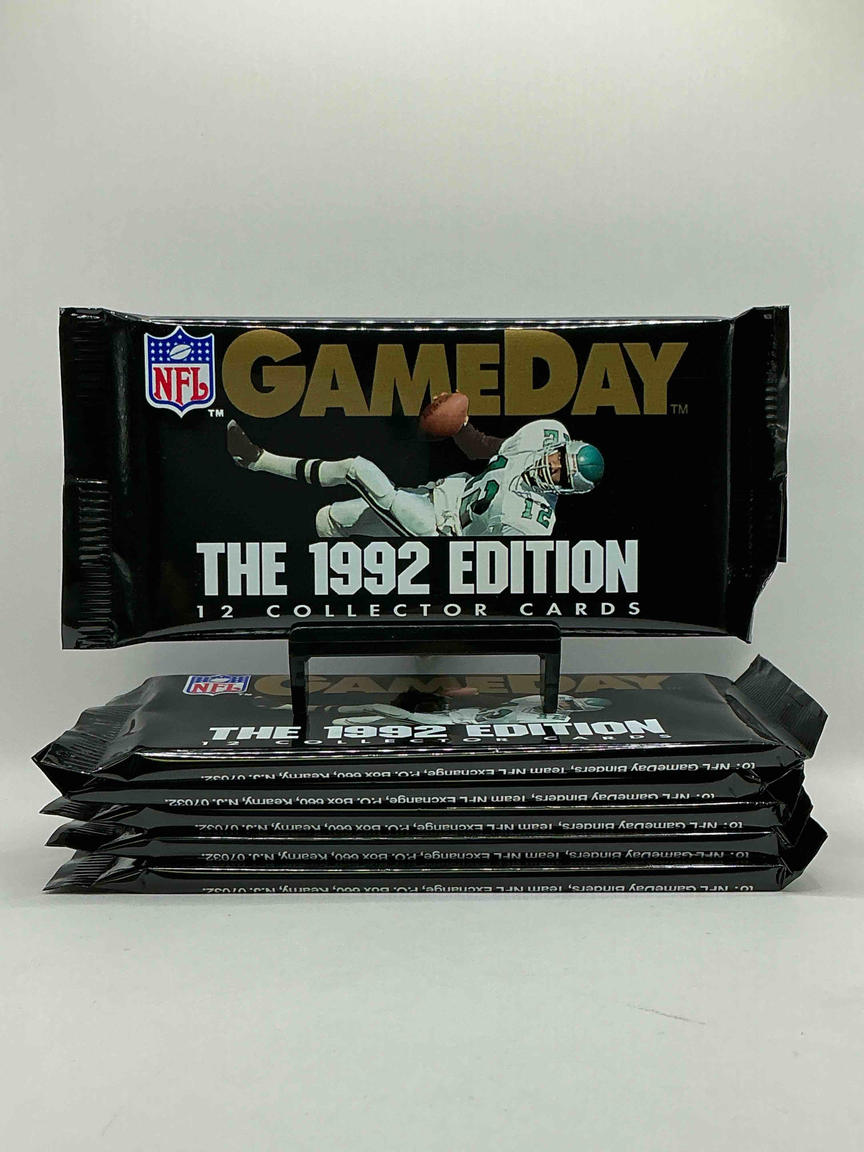 NFL Gameday 1992 Edition Football Packs! Possible Legends Inside! Search For Jerry Rice, Joe Montana, Derrick Thomas, Emmitt Smith & So Many More! Rare Oversized Card Packs!