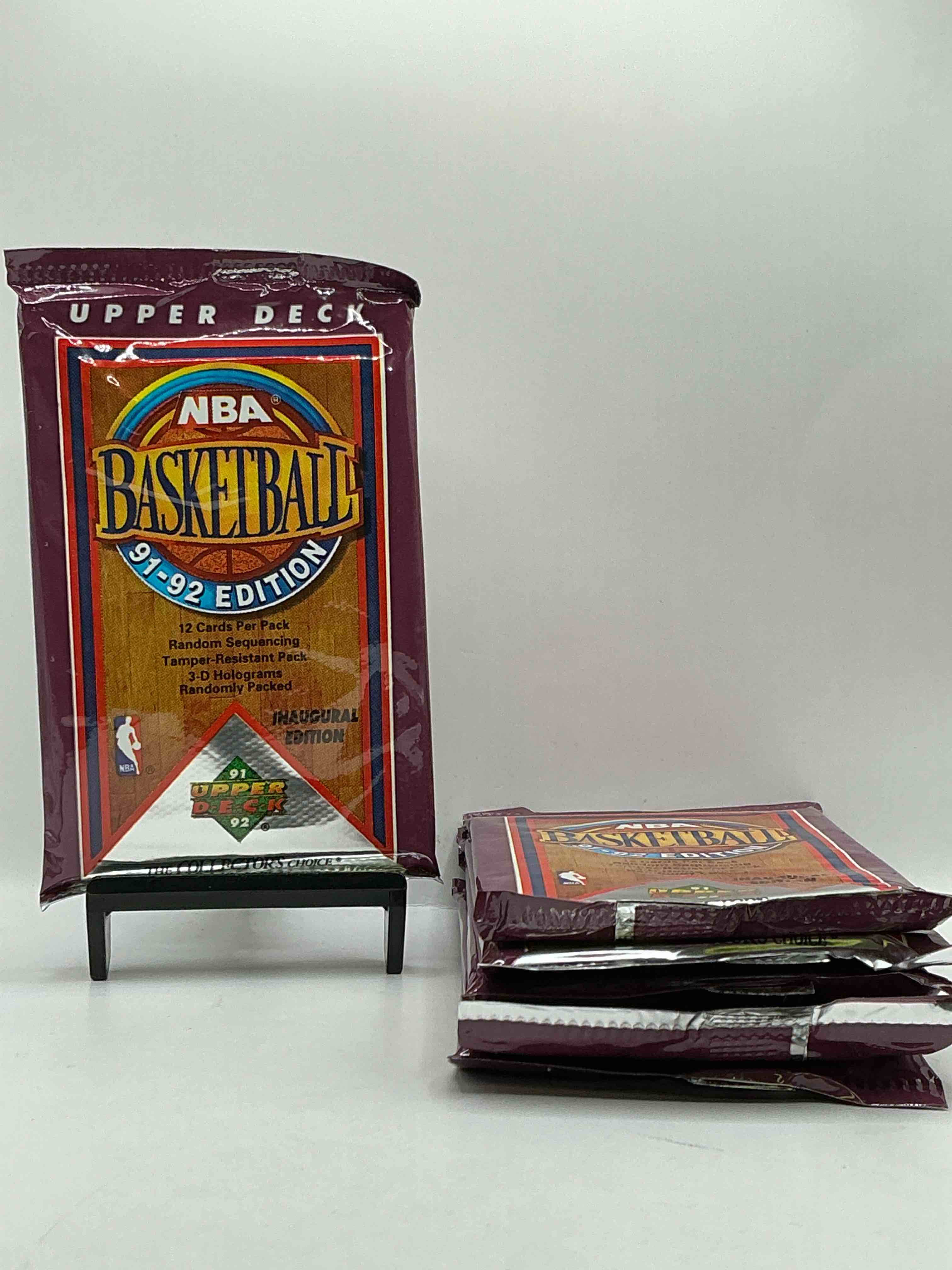 Michael Jordan?! 1991/92 NBA Upper Deck Basketball Sealed Sports Card Collectible Pack, Direct From Original Retail Case! Search For Valuable Michael Jordan #44, Magic vs. Jordan Card #34 & So Many Other Cool Cards! Hard To Find & Drying Up!