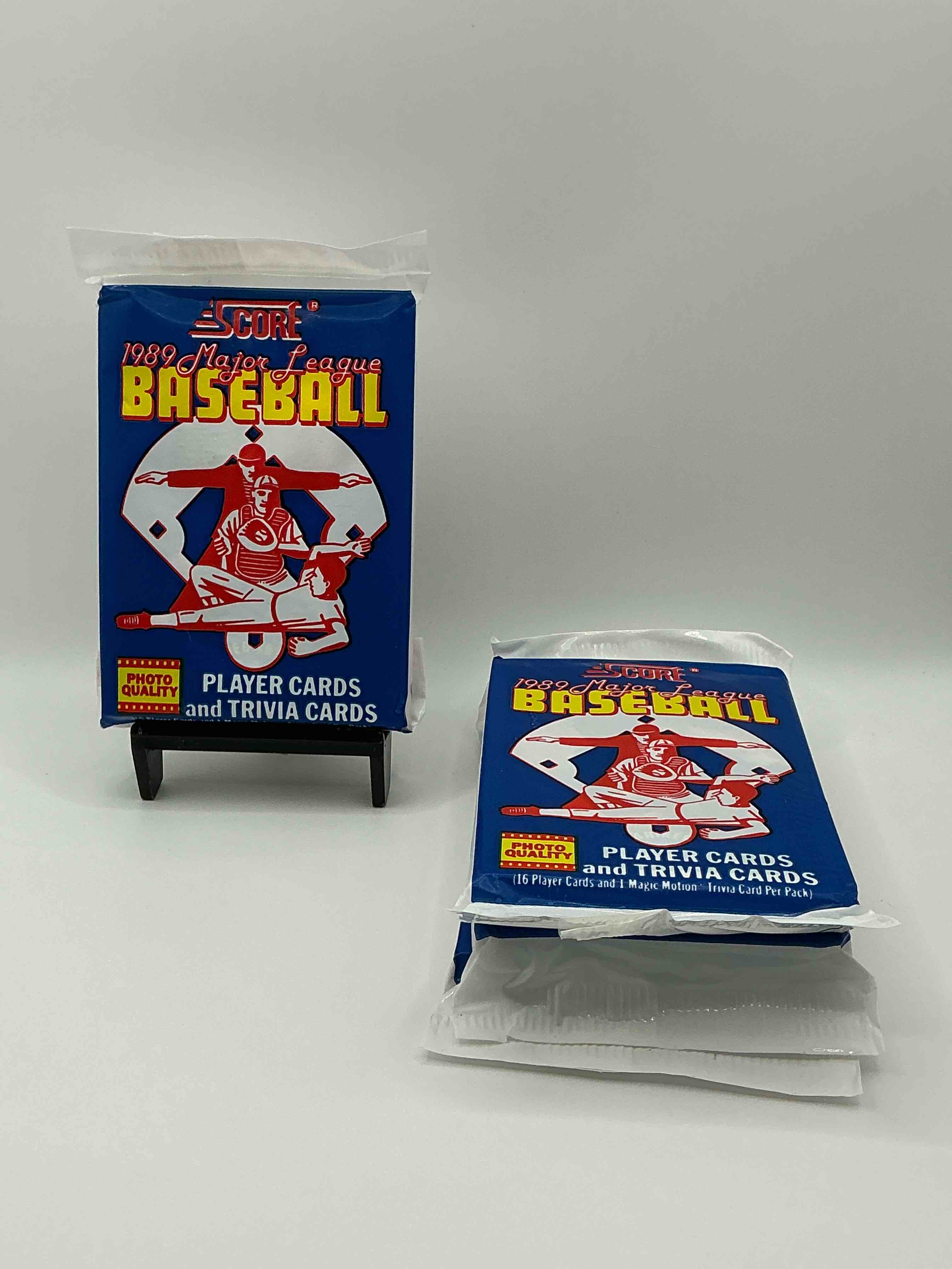1989 Score Baseball Sealed Sports Collectible Card Pack, Direct From Original Retail Case! Search For Valuable Don Mattingly #1 & So Many Cool Nostalgic 80's Players!