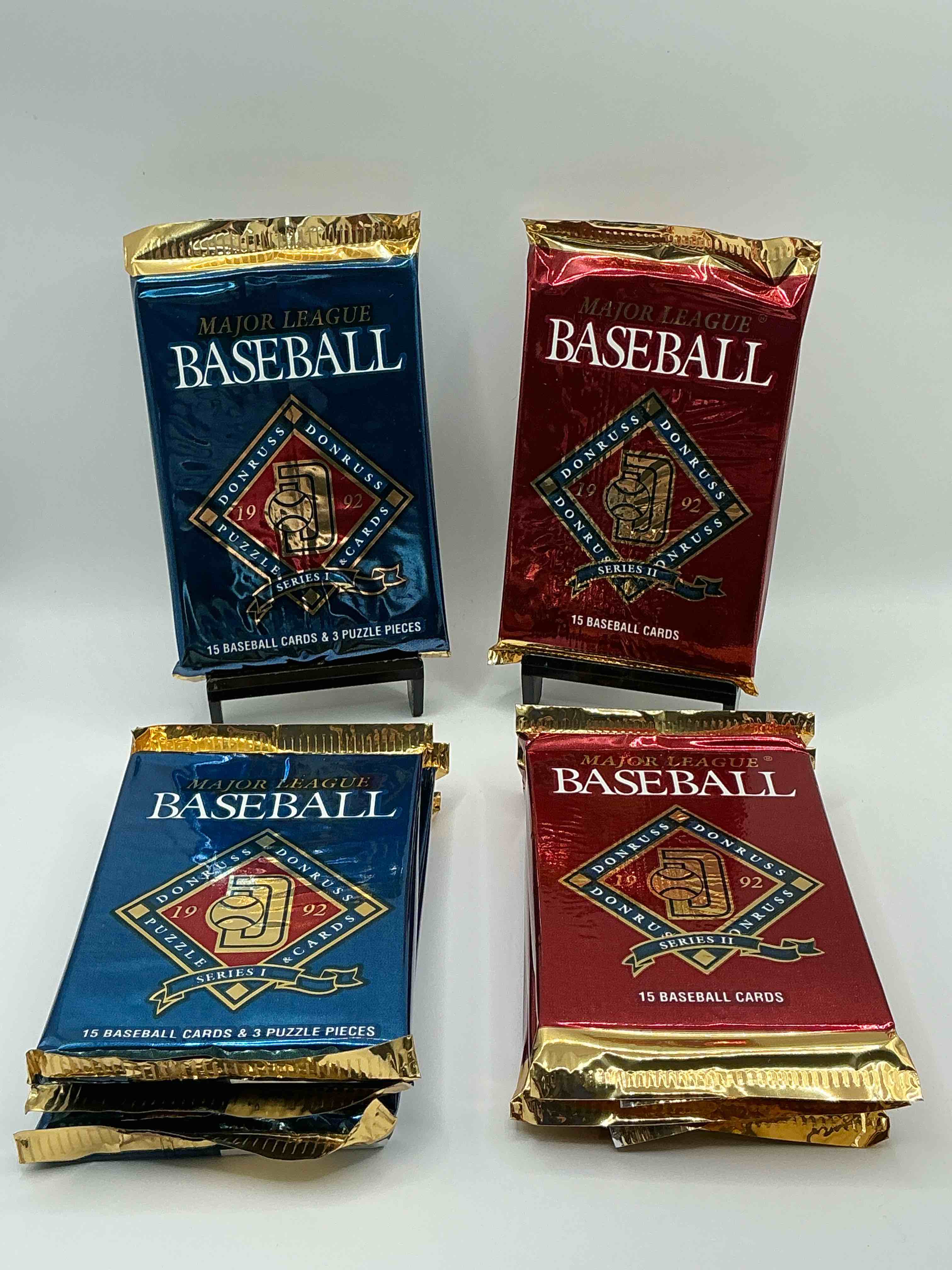 1992 Donruss Basebal Series 1 and 2 Unopened Sealed Sports Card Pack, Direct From Original Sealed Retail Case! Search for Valuable Cards From Ricky Henderson & Noian Ryan & So Much Morel also, Search For 1 of 5000 Personally Autographed Cal Ripken Jr. Cards Randomly Inserted!