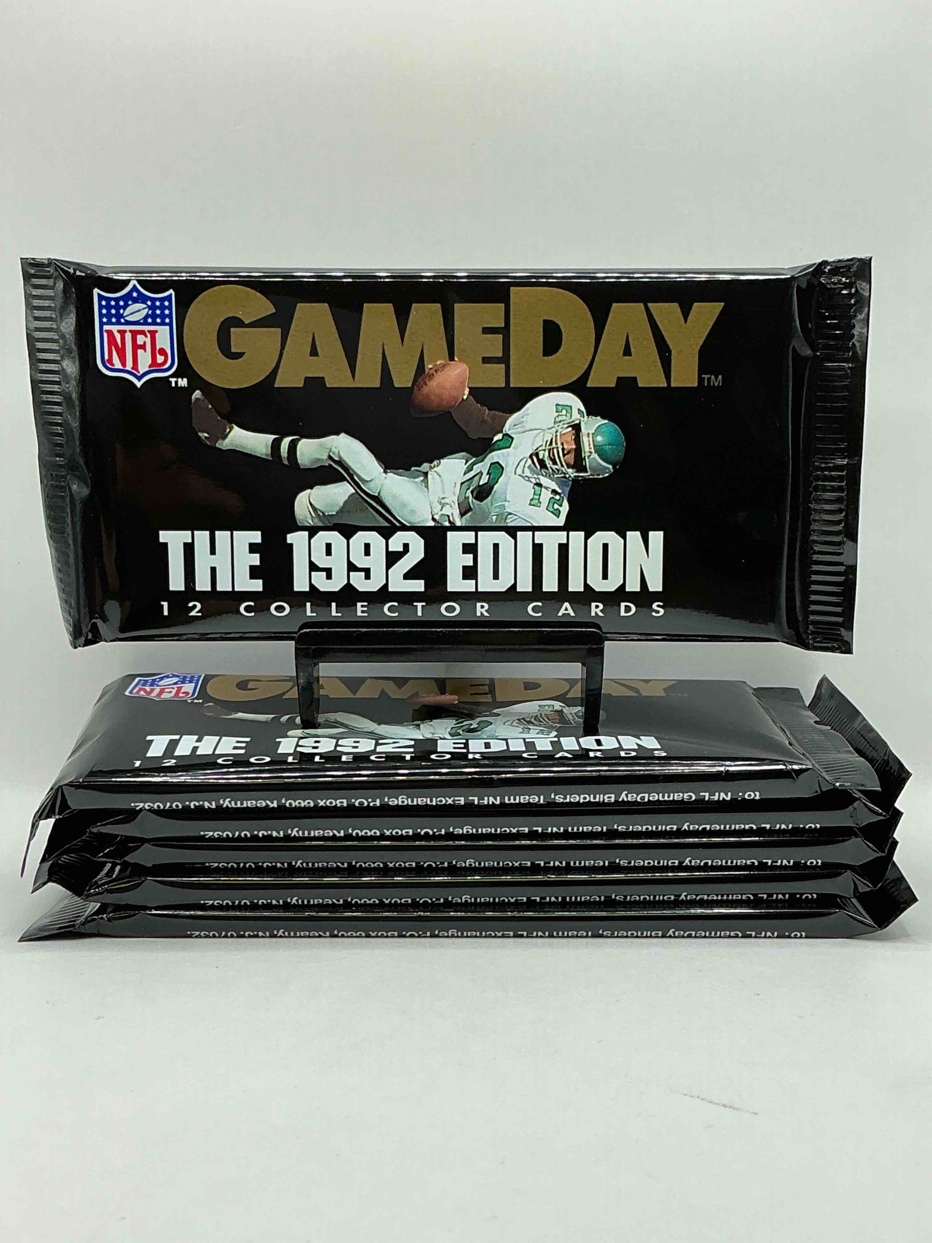 NFL Gameday 1992 Edition Football Packs! Possible Legends Inside! Search For Jerry Rice, Joe Montana, Derrick Thomas, Emmitt Smith & So Many More! Rare Oversized Card Packs!