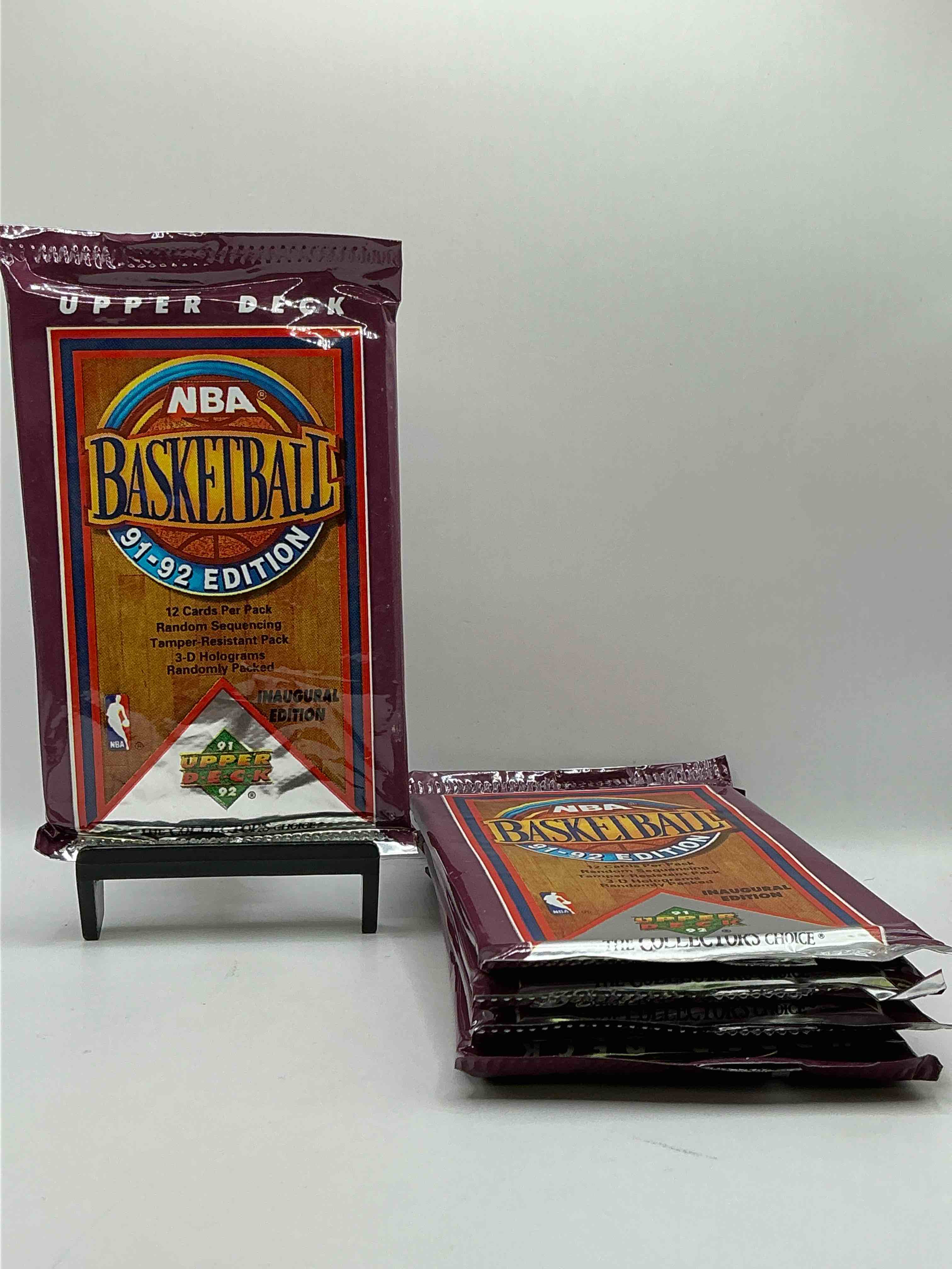 Michael Jordan?! 1991/92 NBA Upper Deck Basketball Sealed Sports Card Collectible Pack, Direct From Original Retail Case! Search For Valuable Michael Jordan #44, Magic vs. Jordan Card #34 & So Many Other Cool Cards! Hard To Find & Drying Up!