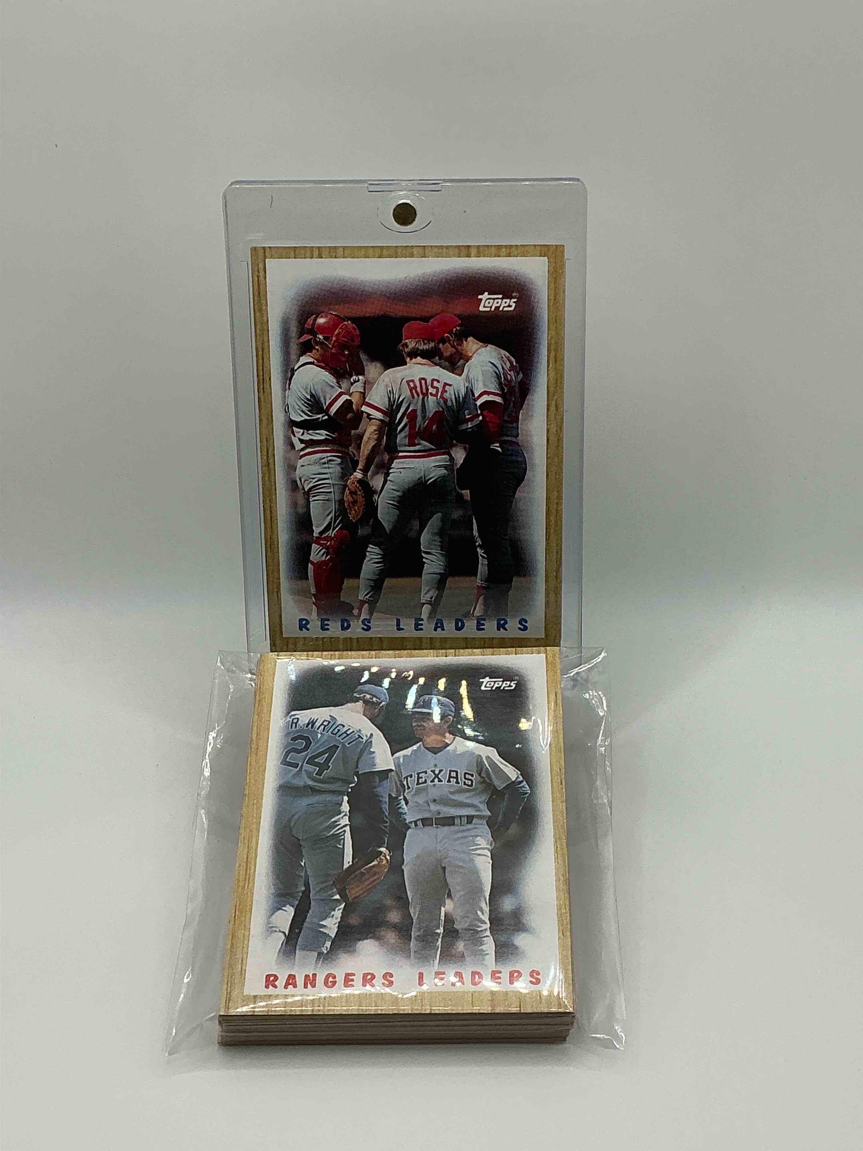 EVERY MLB TEAM! 1987 Rare MLB TEAM LEADERS CARDS! Your Favorite 1987 MLB Teams! 25 Card Set From All The MLB Teams! Wow! Rare!