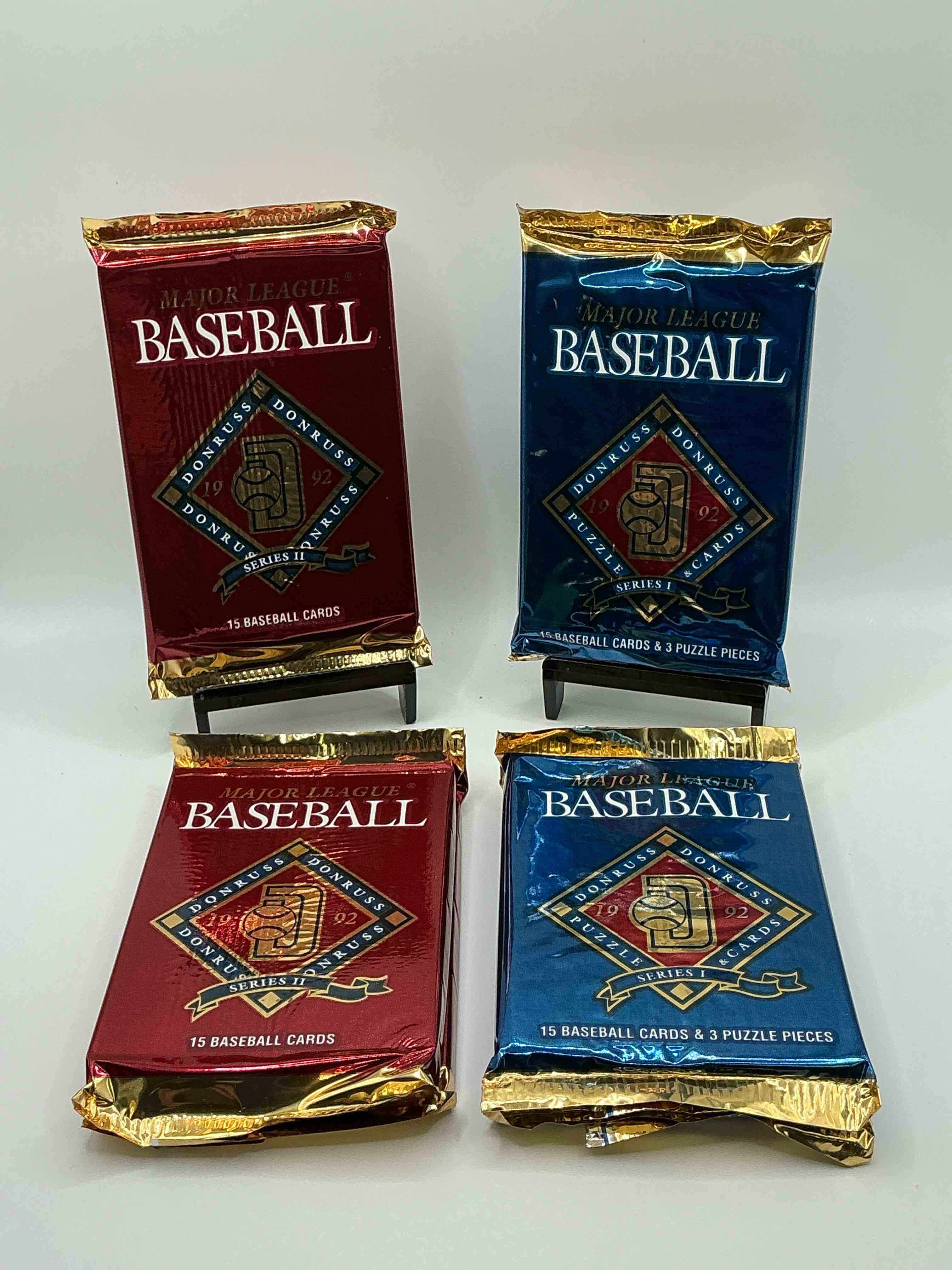 1992 Donruss Baseball Series 1 and 2 Unopened Sealed Sports Card Pack, Direct From Original Sealed Retail Case! Search for Valuable Cards From Ricky Henderson & Noian Ryan & So Much Morel also, Search For 1 of 5000 Personally Autographed Cal Ripken Jr. Cards Randomly Inserted!