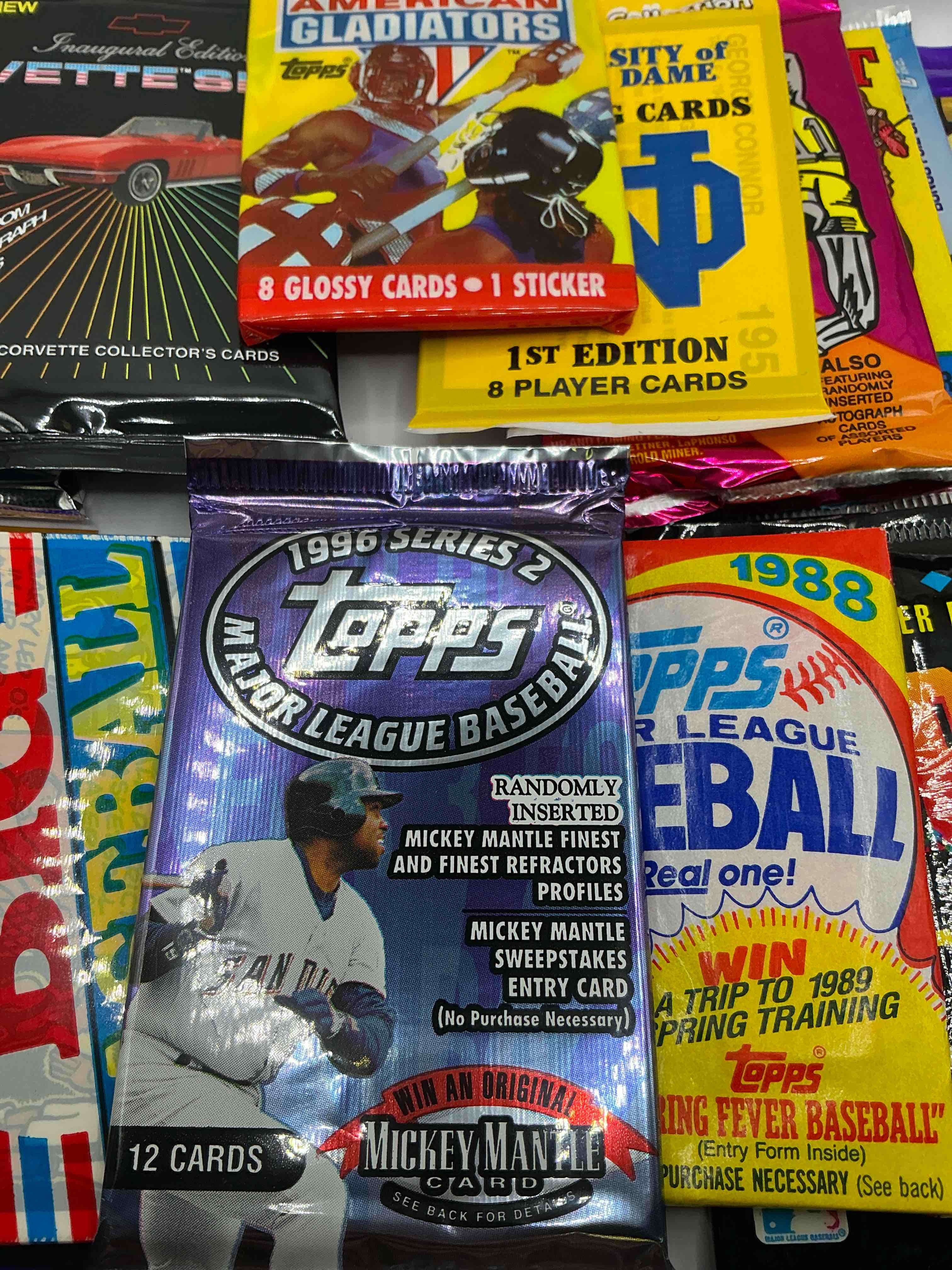 Pack Palooza! All Different Sports & Years! Baseball, Hockey, Football & So Many More! Pack Variety!