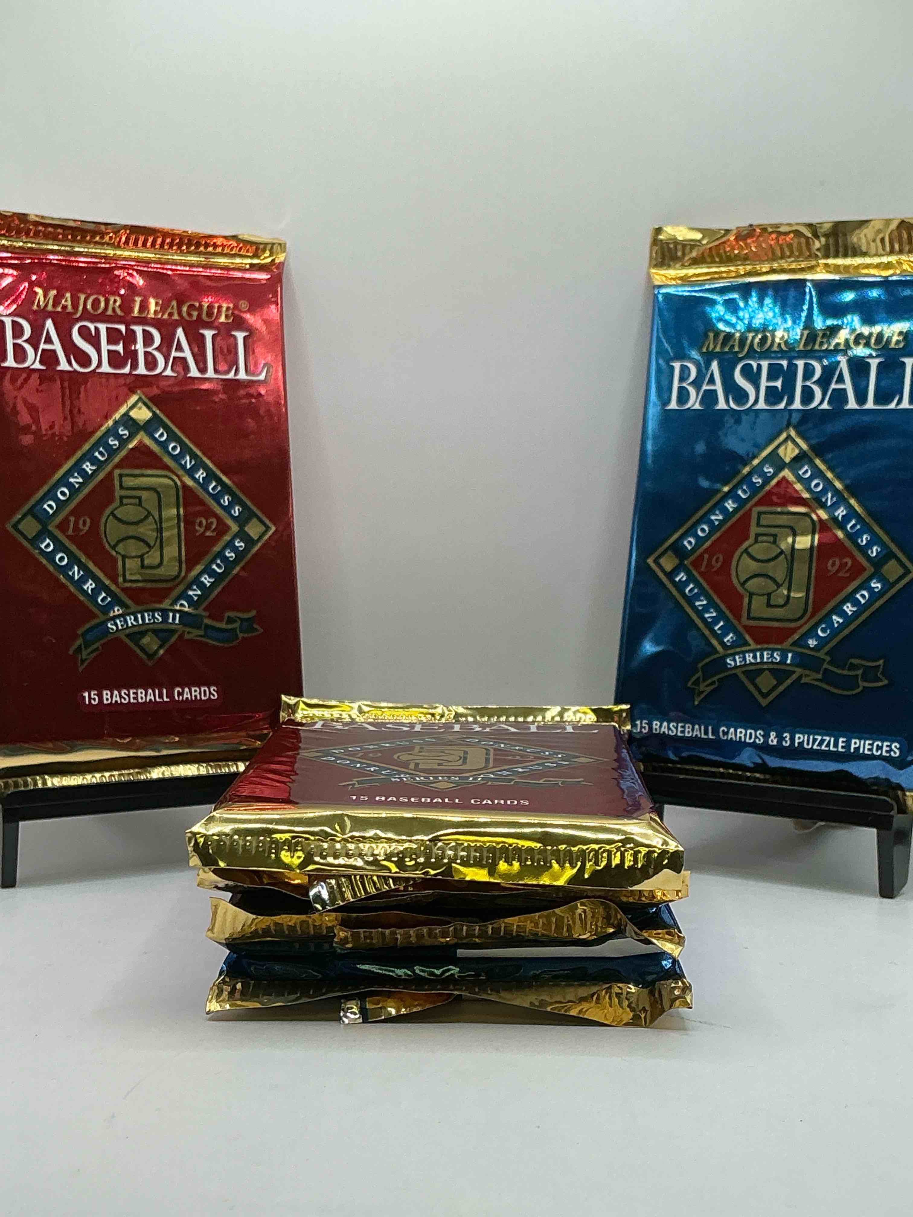 1992 Donruss Baseball Series 1 and 2 Unopened Sealed Sports Card Pack, Direct From Original Sealed Retail Case! Search for Valuable Cards From Ricky Henderson & Noian Ryan & So Much Morel also, Search For 1 of 5000 Personally Autographed Cal Ripken Jr. Cards Randomly Inserted!