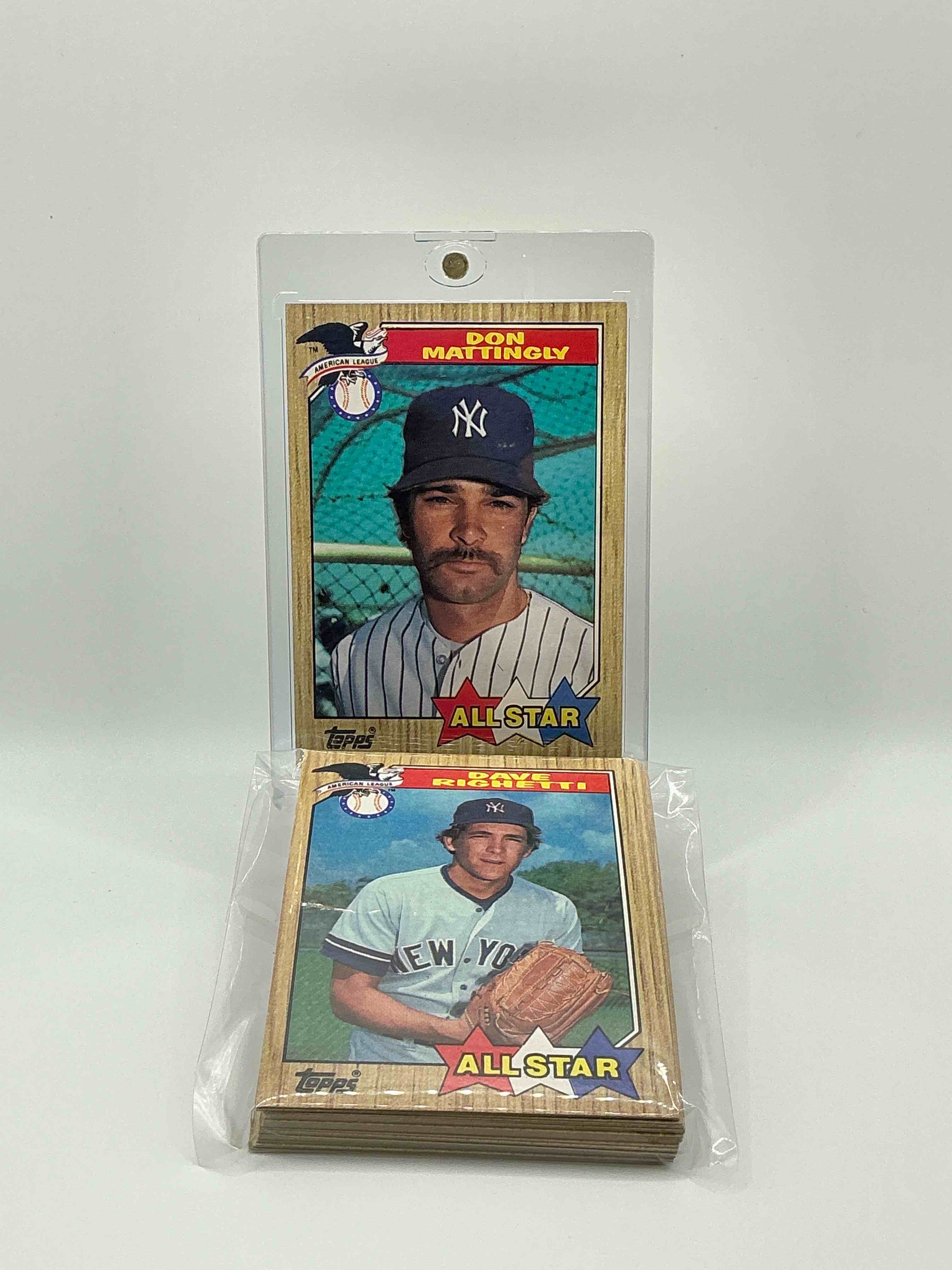 1987 topps baseball all star set! insane legends! 22 card all stars from 1987! darryl strawberry, tony gwynn, don mattingly, wade boggs & more!