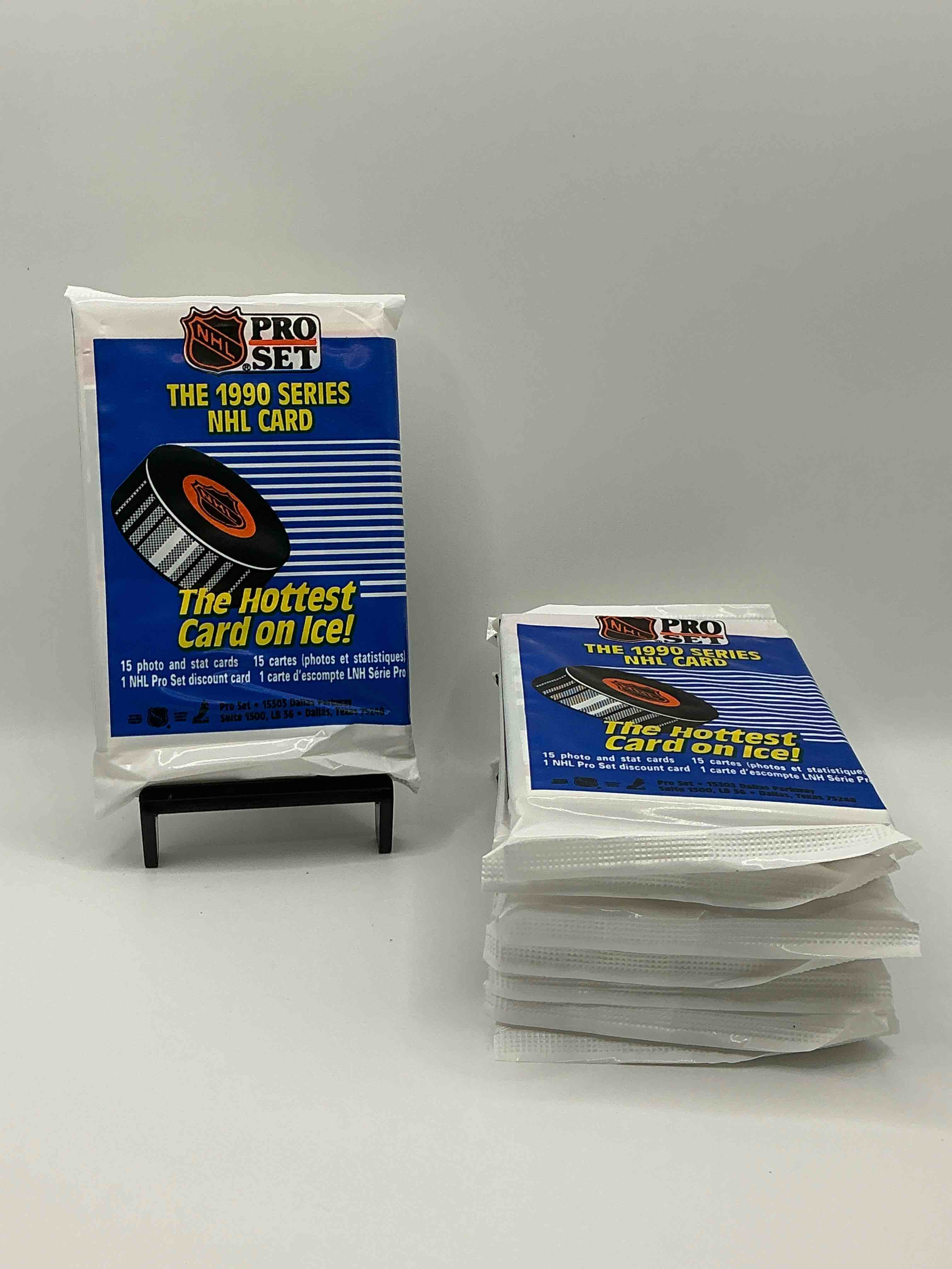 1990 NHL Pro Set Series “The Hottest Cards Of The Ice”! Look for Some Of You’re Favorite NHL Stars From The 90’s! 