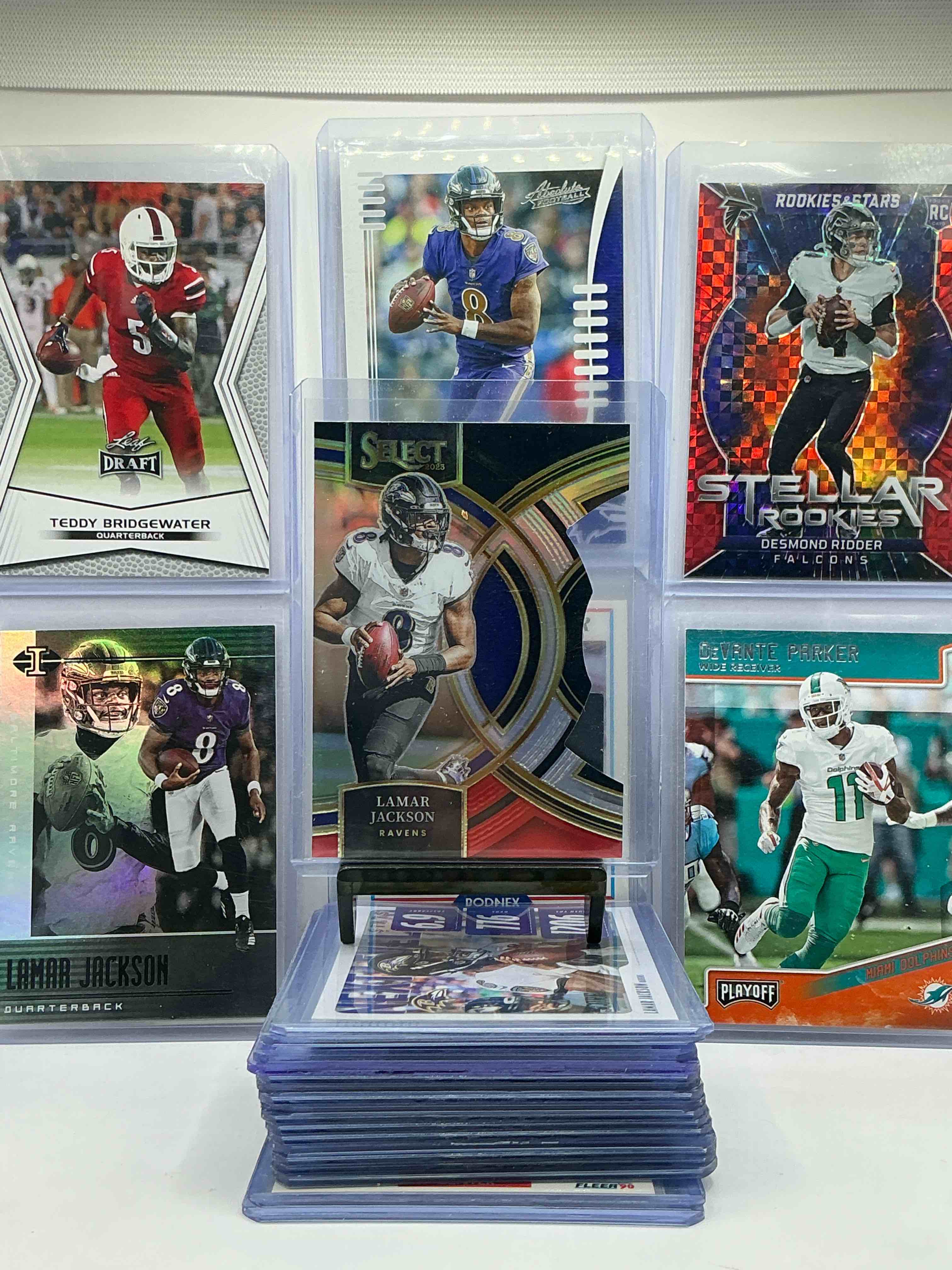 Louisville Legends! Lamar Jackson, Devante Parker, Teddy Bridgewater, Desmond Ridder, Rodney McCray & More! Insane Legends & Stars! Louisville Legends Lot… Crazy Cards!