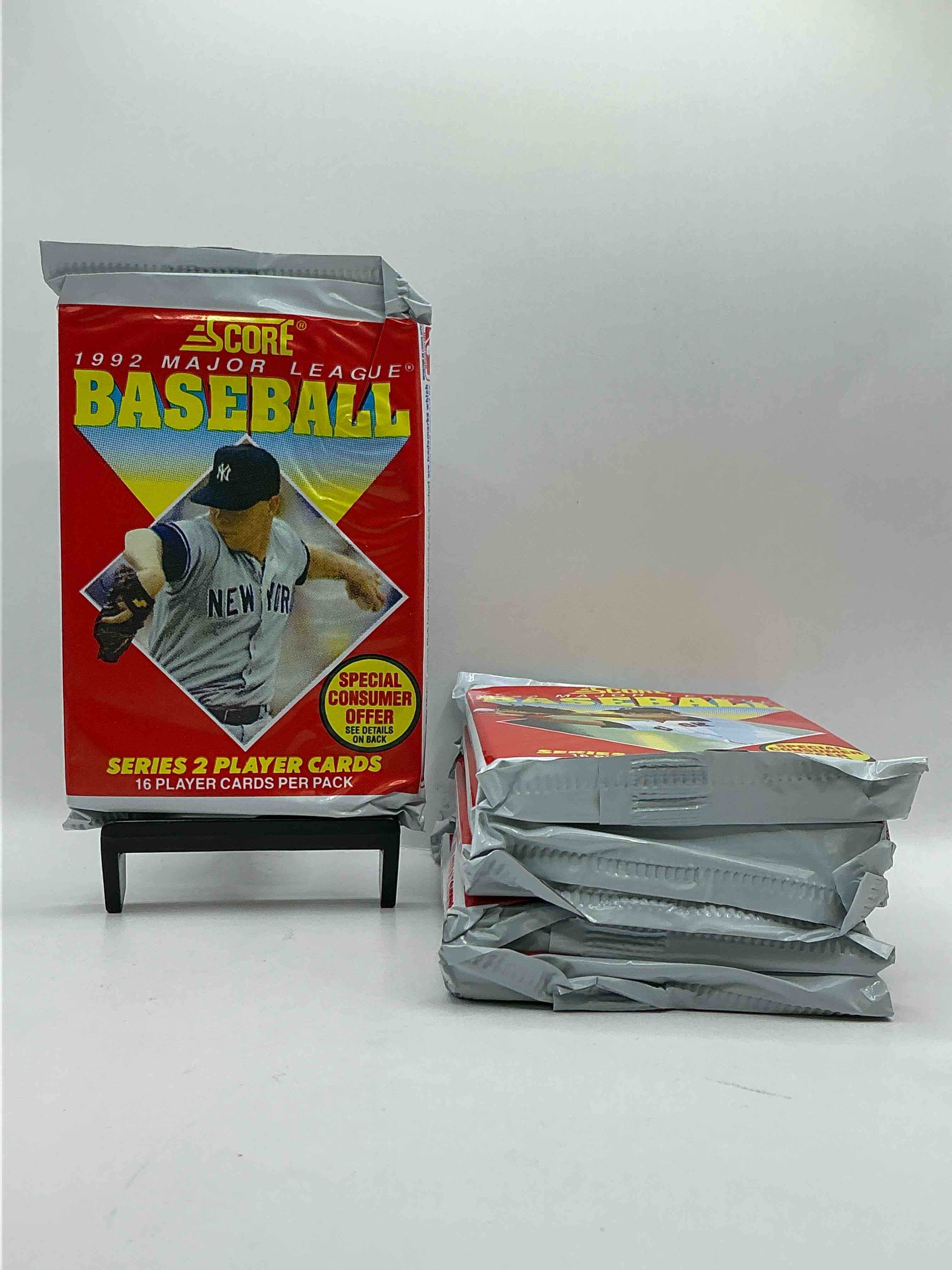 Mantle, Musial Or Yastrzemski Autograph!? 6,496 Randomly Inserted Signature Cards In The Packs From This Year Of Any Of These Players! 1992 Score Baseball Craziness! Series 2, See What You Get!