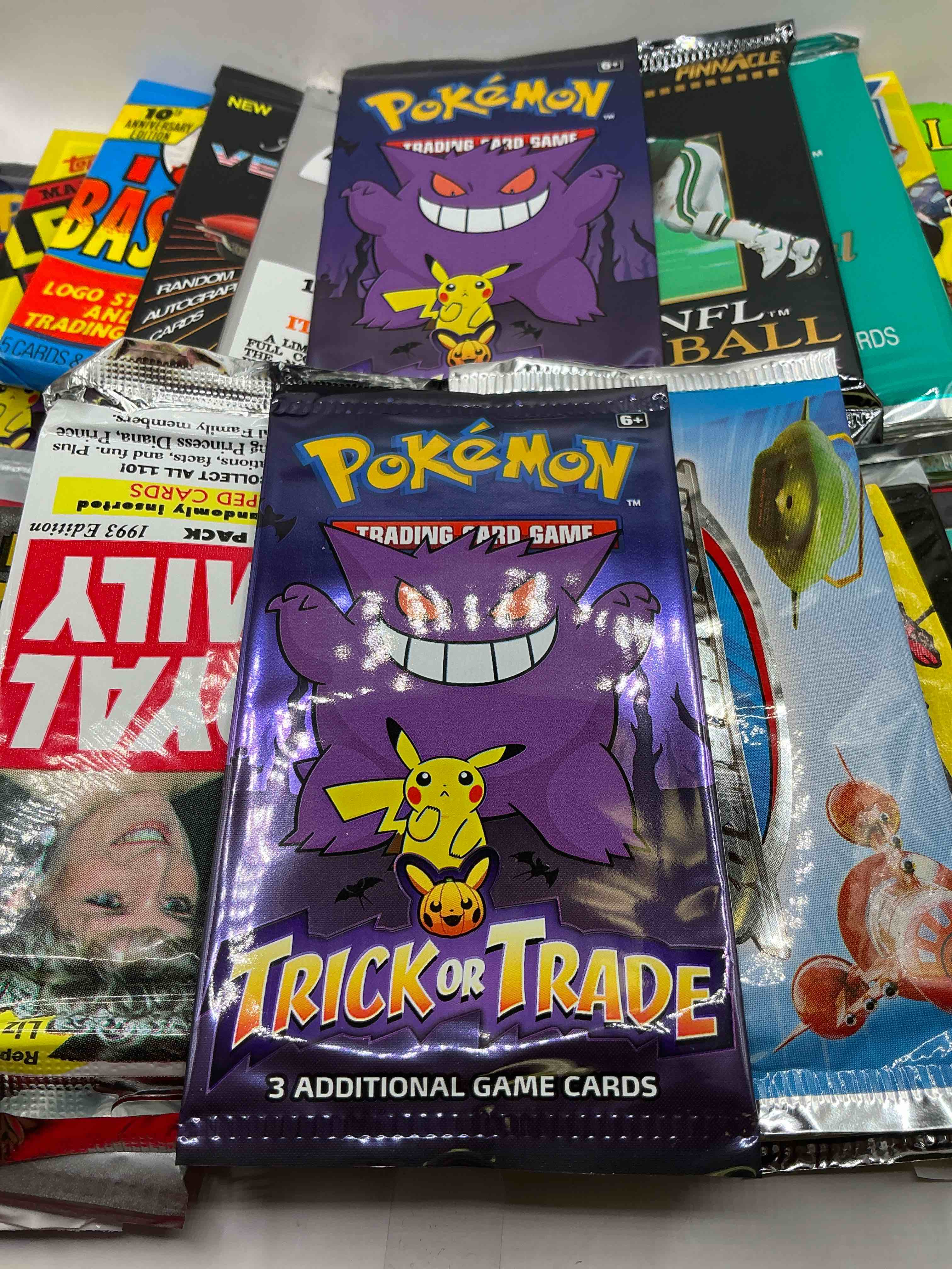 Pack Palooza! All Different Sports & Years! Baseball, Hockey, Football & So Many More! Pack Variety!