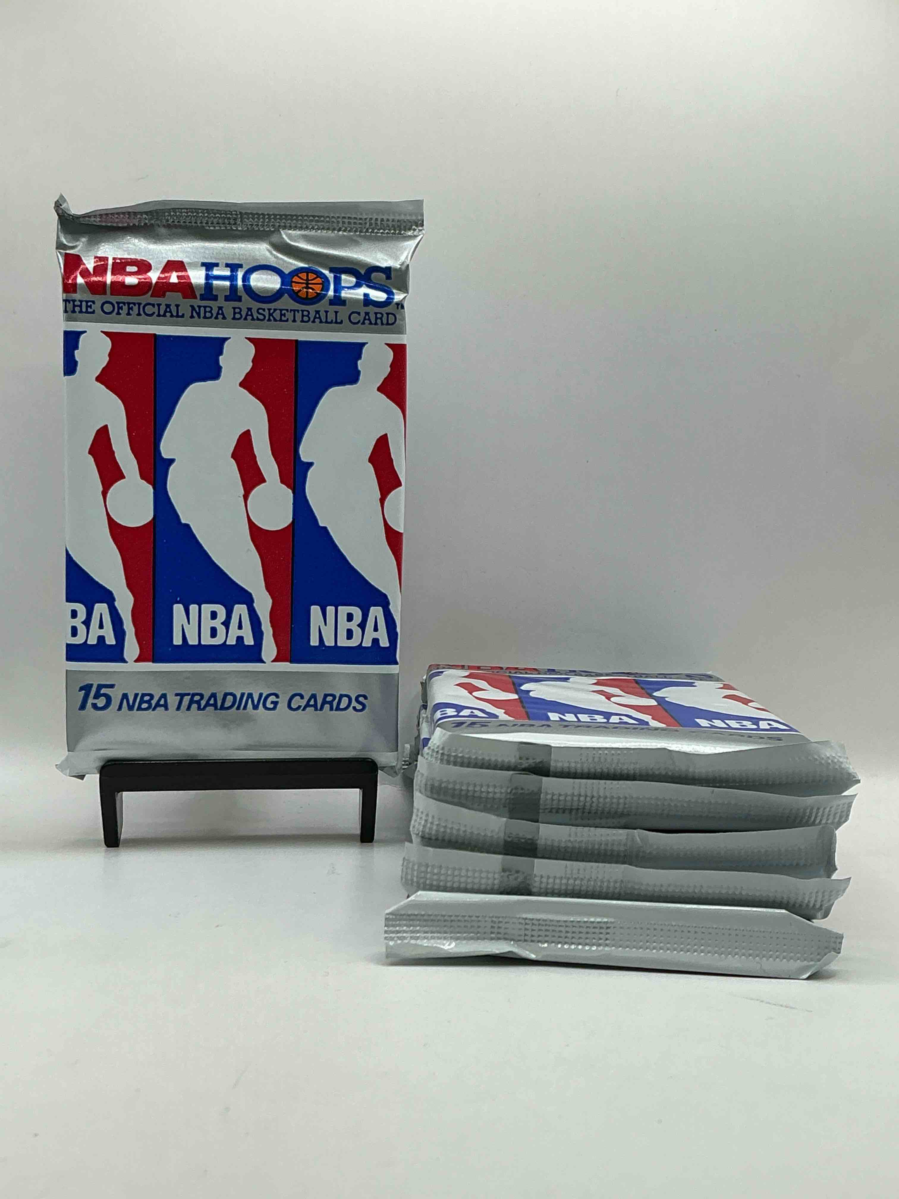 Michael Jordan!? 1990/91 NBA Hoops Unopened Sealed Trading Collectible Sports Card Pack, Direct From Original Sealed Retail Case! Search For Early Michael Jordan #65 (PSA 10 Value $550), Jordan All Star Card, & Too Many Other Nice Cards To List!