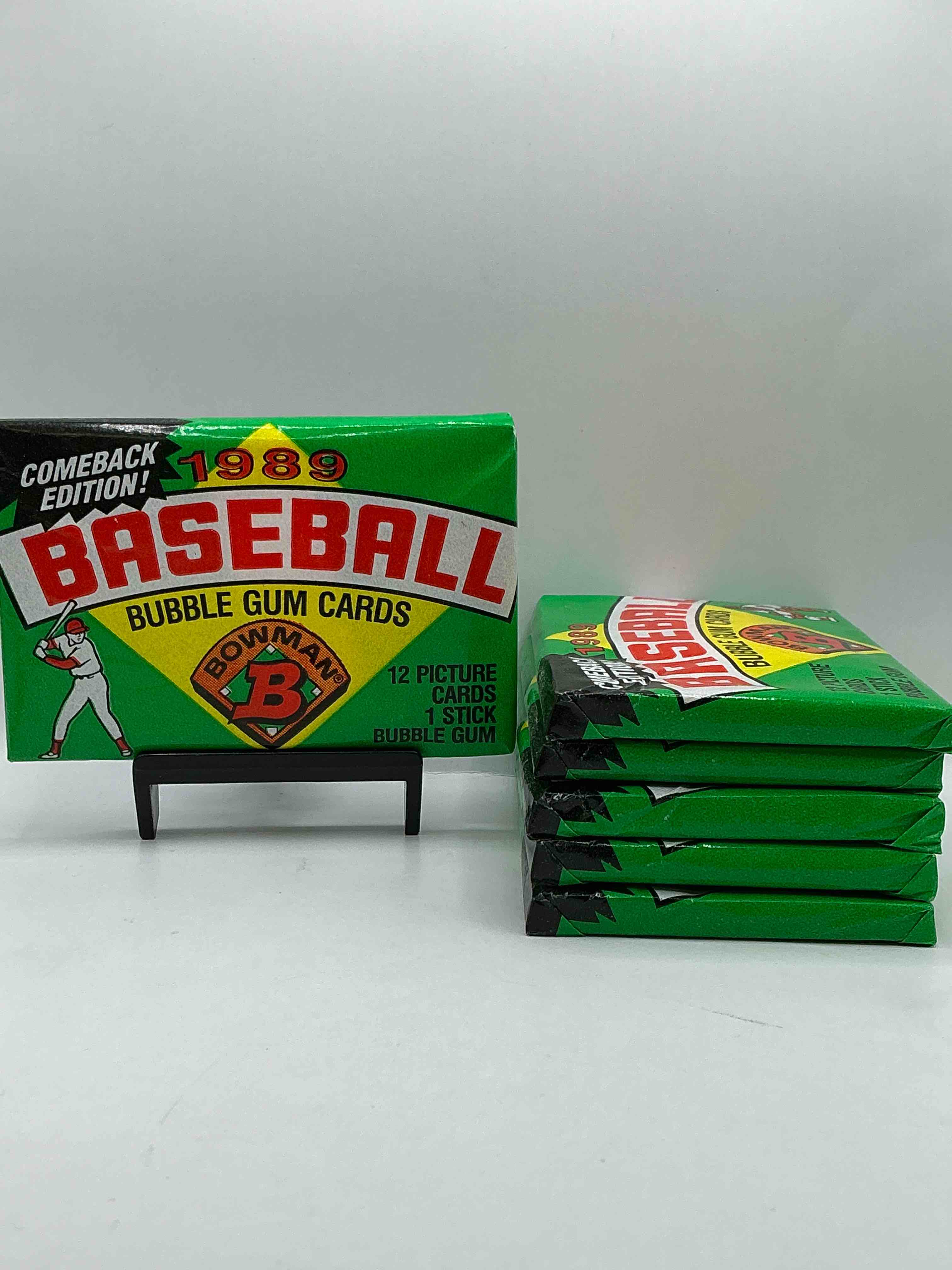 1989 Bowman Comeback Edition Baseball Cards! Direct From Original Box! Search For Ken Griffey Jr. Rookie Card & Valuable Bo Jackson & Nolan Ryan Cards!