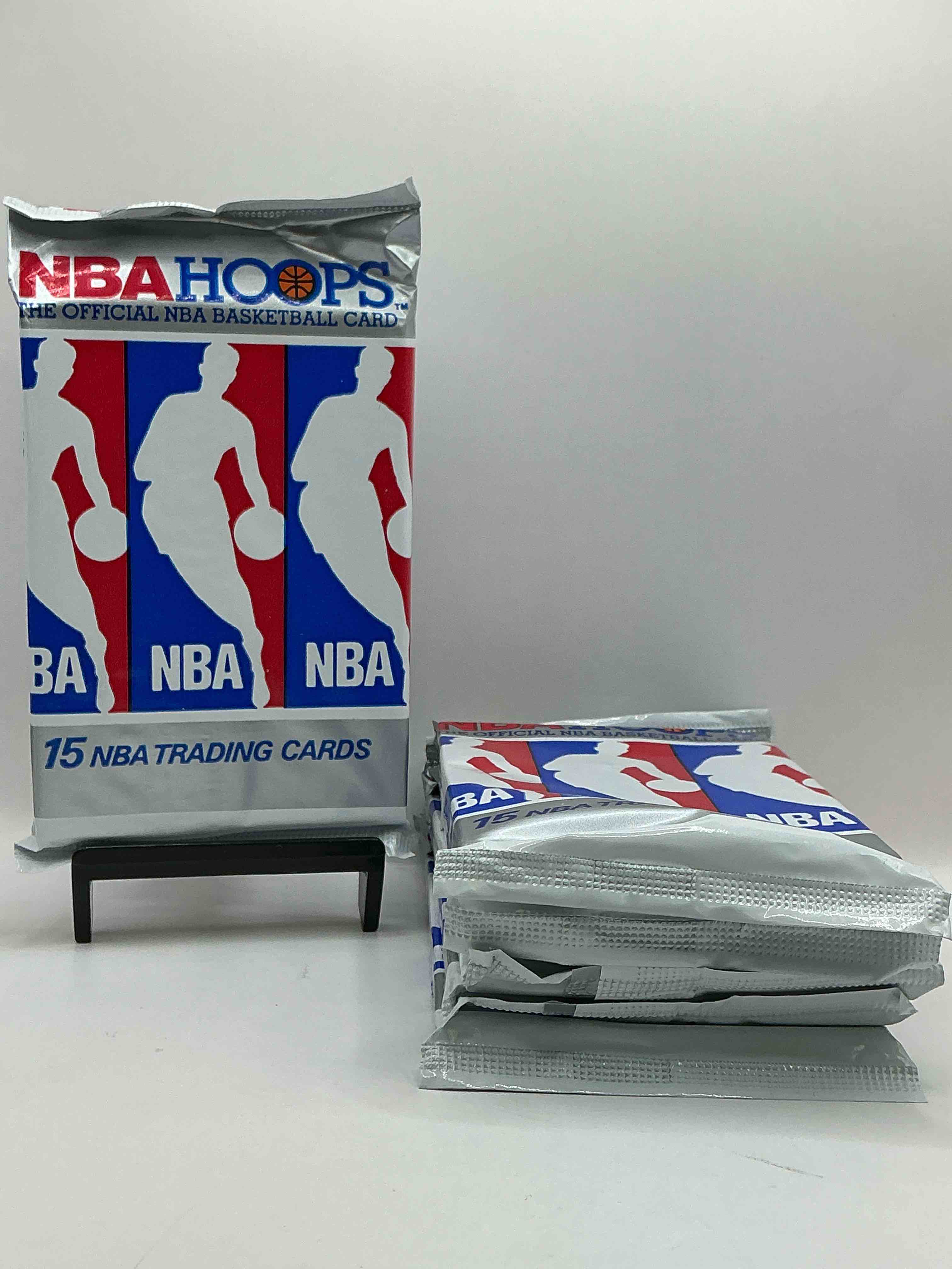 Michael Jordan!? 1990/91 NBA Hoops Unopened Sealed Trading Collectible Sports Card Pack, Direct From Original Sealed Retail Case! Search For Early Michael Jordan #65 (PSA 10 Value $550), Jordan All Star Card, & Too Many Other Nice Cards To List!