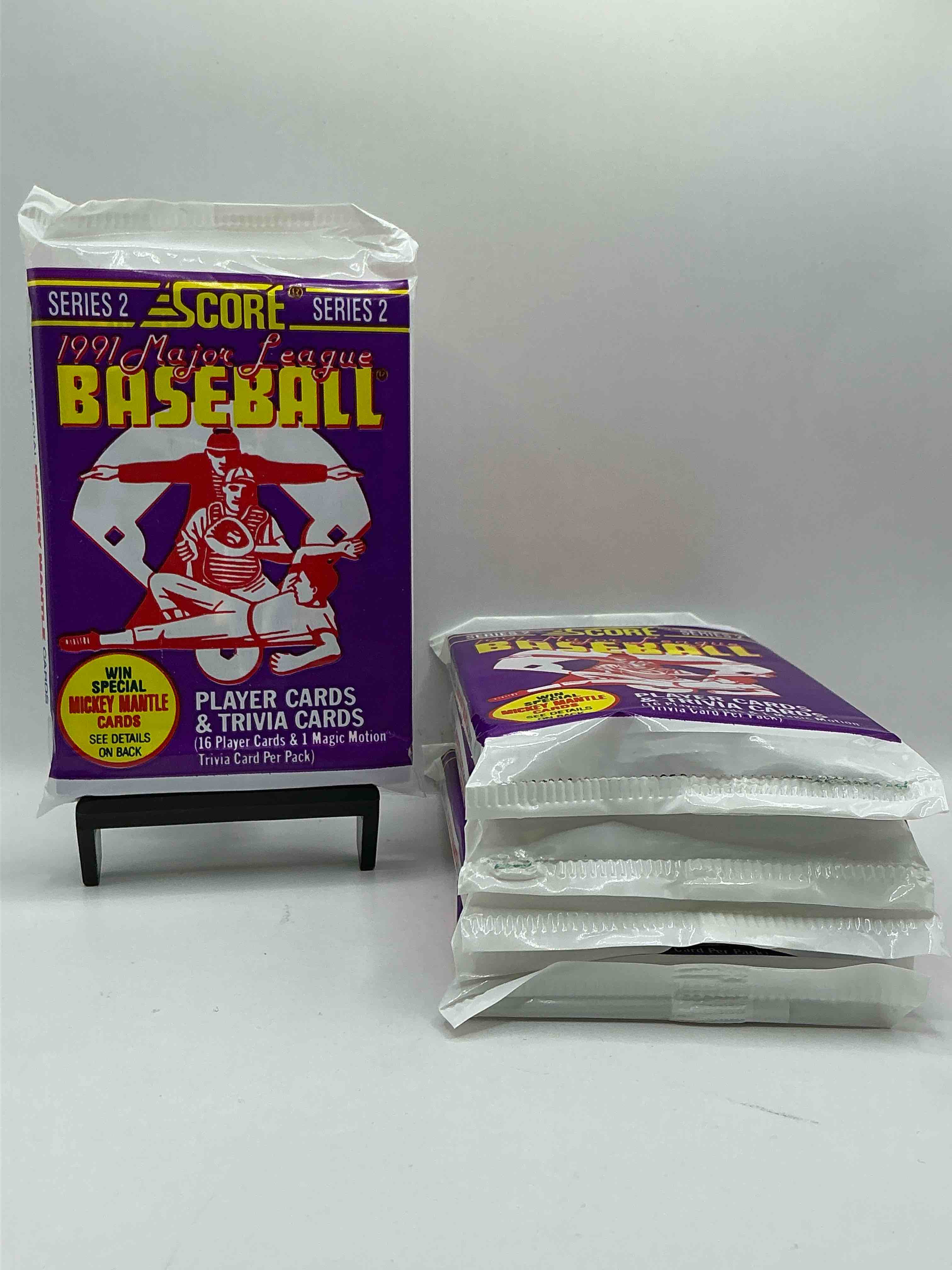 Signed Mickey Mantle? 1991 Score Baseball Unopened Packs! 2,493 Signed Mickey Mantle Cards From This Year Out There, Fetching Big Money If Pulled! Insanely Cool & Valuable Pocks With Stars & Rookies!