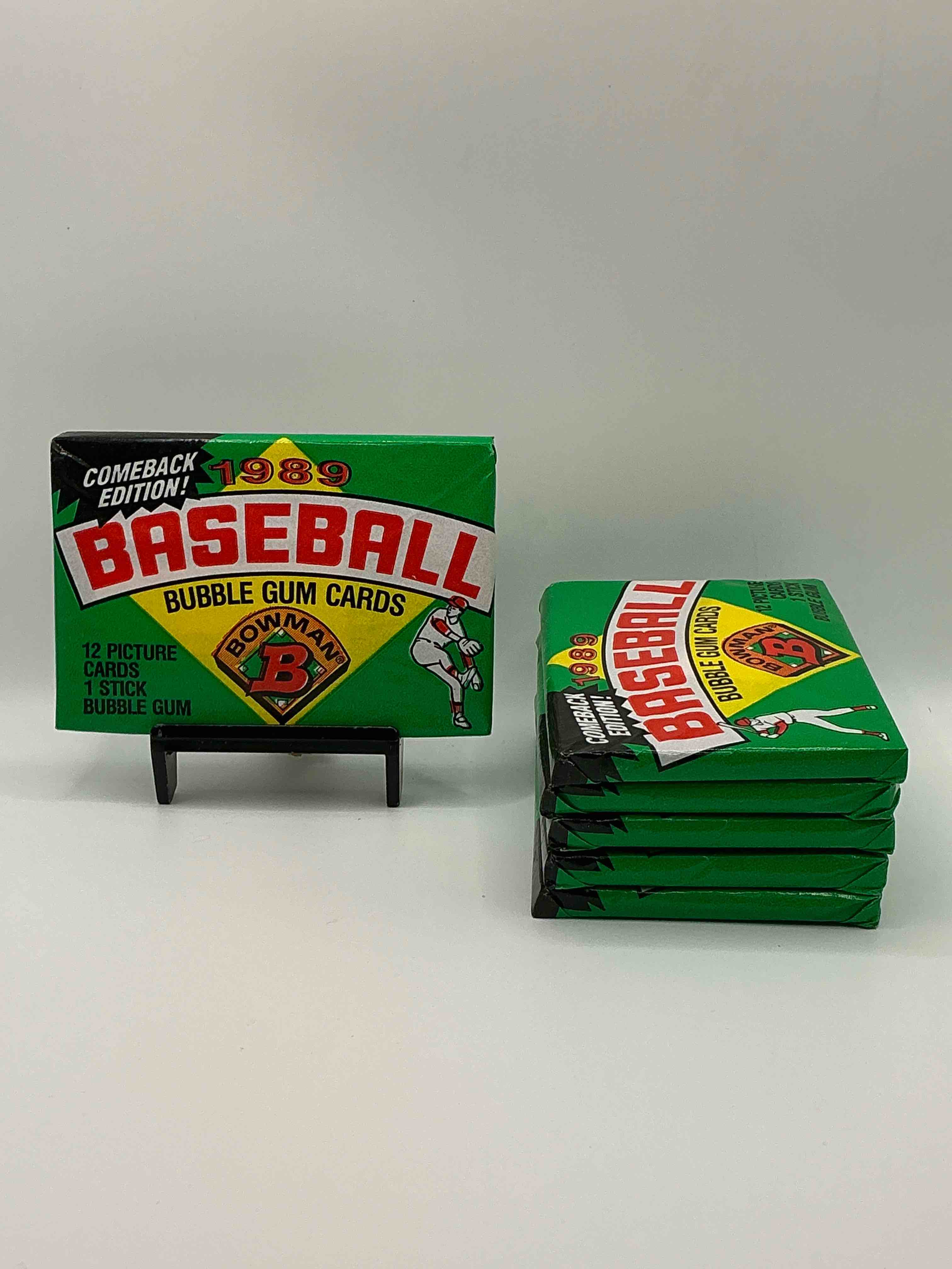 1989 Bowman Comeback Edition Baseball Cards! Direct From Original Box! Search For Ken Griffey Jr. Rookie Card & Valuable Bo Jackson & Nolan Ryan Cards!