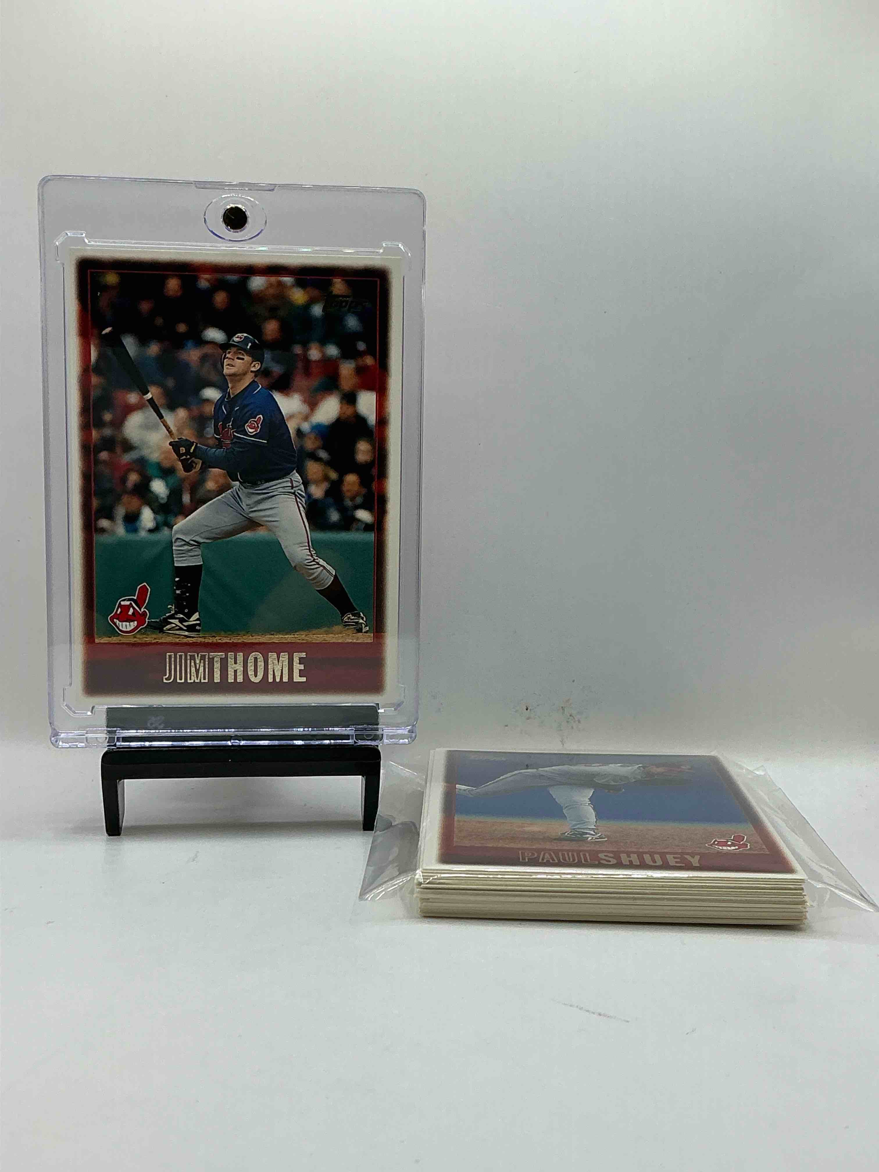 1996 Cleveland Indians Full Team Set! Topps 22 Card Set! Jim Thome, Paul Shuey, Kevin Seitzer, & More! Perfect For Any Cleveland Fan!