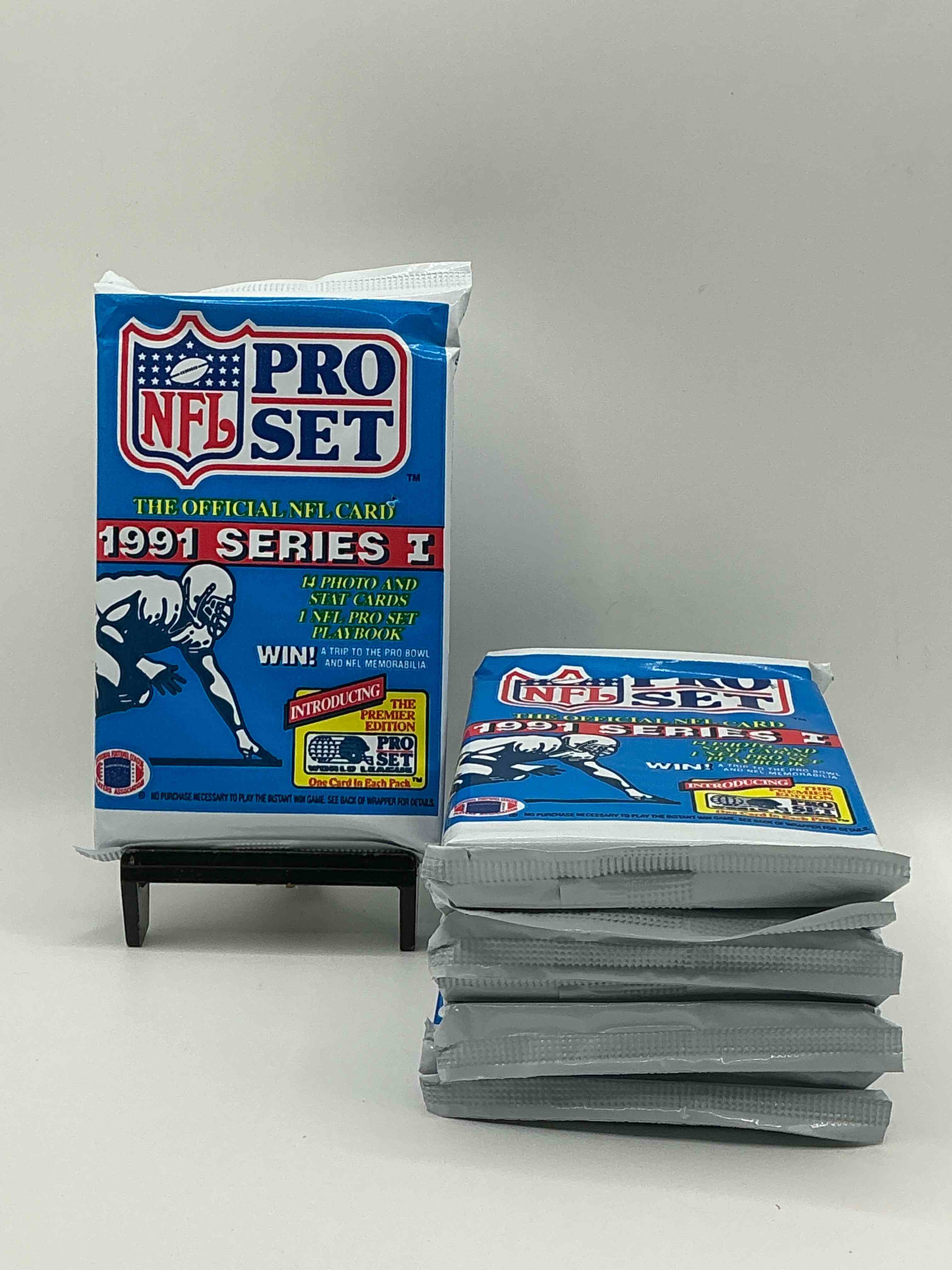 Wow! 1991 Pro Set Football Sealed Card Pack, Direct From Original Retail Case!Highly Sought After By Collectors As This Year Is Loaded With High Profile Cards!Search For Cards From Barry Sanders, Deion Sanders, Troy Aikman, Michael Irvin & Much More! Getting Hard To Find!