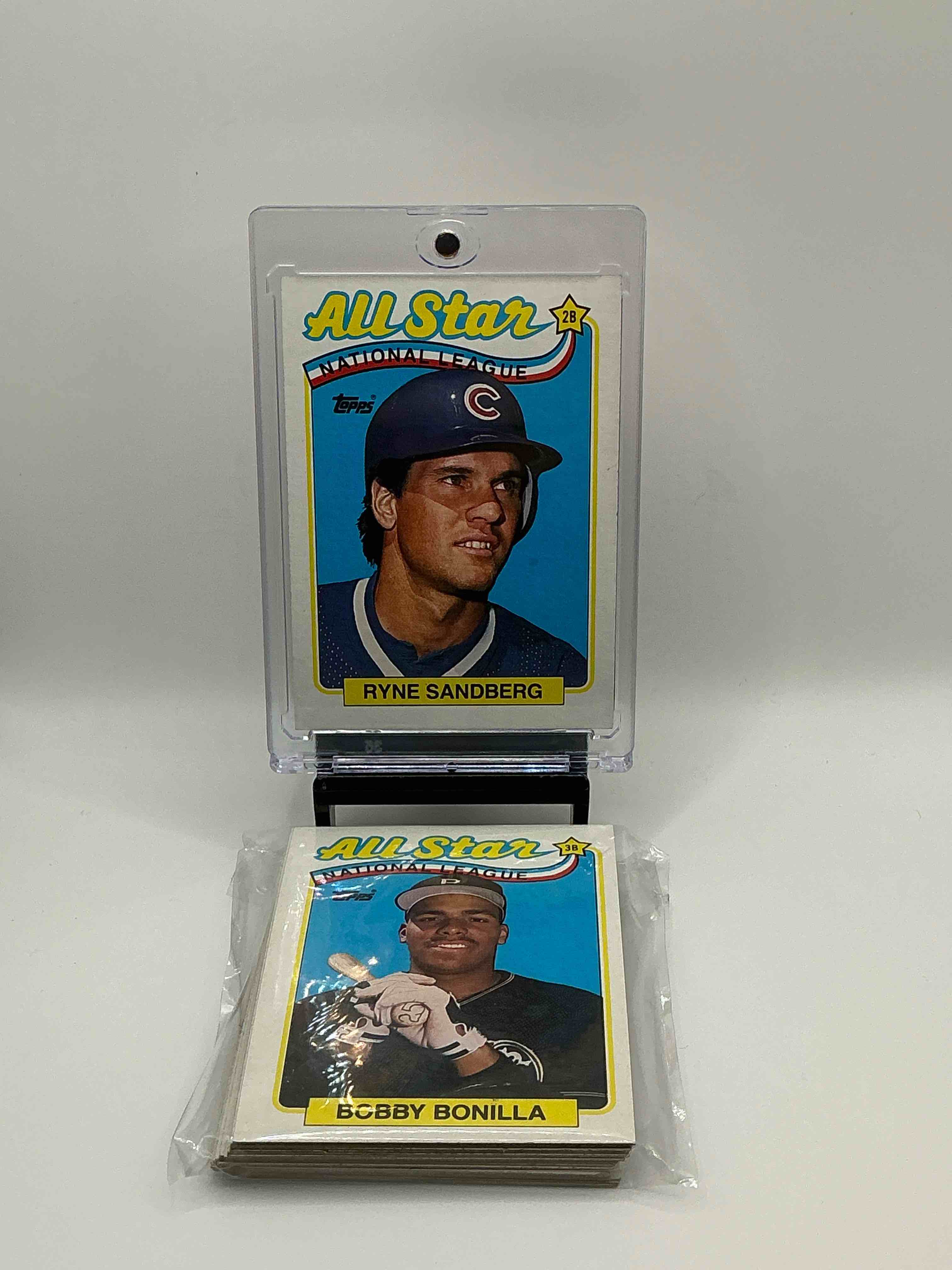 1989 Topps MLB All Stor Cards Full Set! Jose Conseco, Don Mattingly, Roger Clemens, Rickey Henderson, Bobby Bonilla, Dave Winfield, Ryne Sandberg, Kirk Gibson, Darryl Strawberry & So Many More Legends!