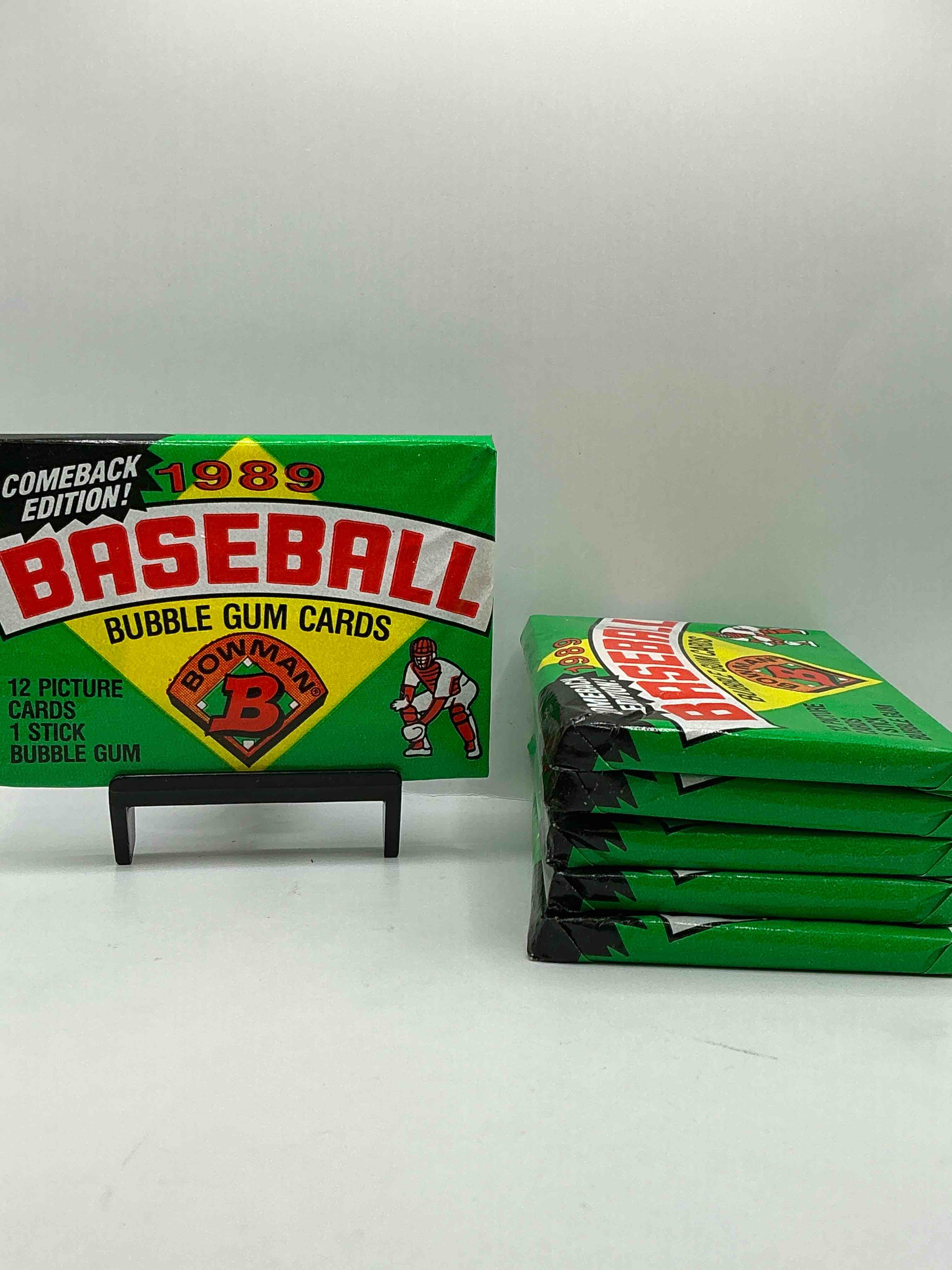 1989 Bowman Comeback Edition Baseball Cards! Direct From Original Box! Search For Ken Griffey Jr. Rookie Card & Valuable Bo Jackson & Nolan Ryan Cards!