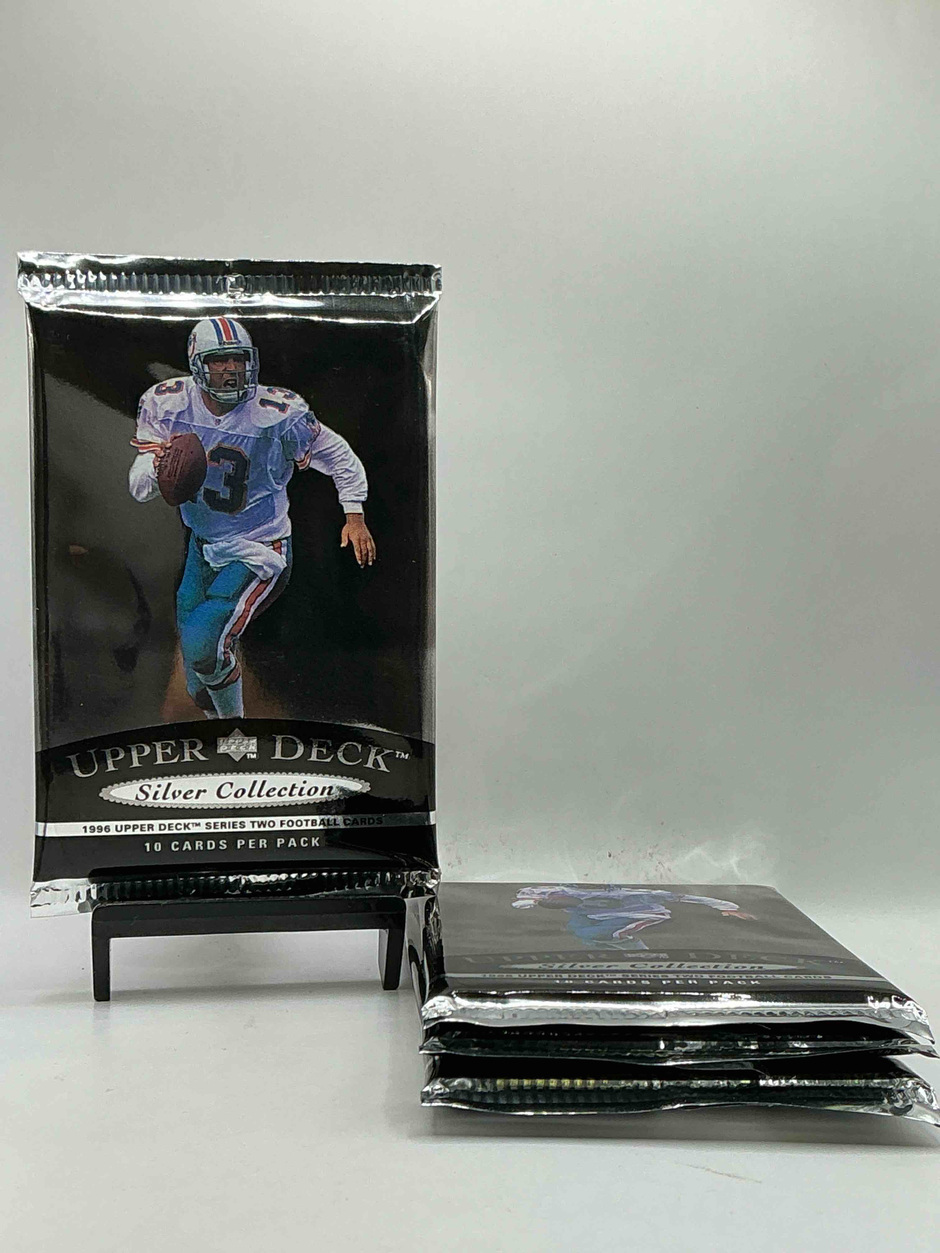 Dan Marino!? Barry Sanders!? Brett Favre!? Insane SILVER COLLECTION 1996 Upper Deck Packs! The Ultra Rare Silver Collection Packs, Straight From Box! WOW! Look For Legends!