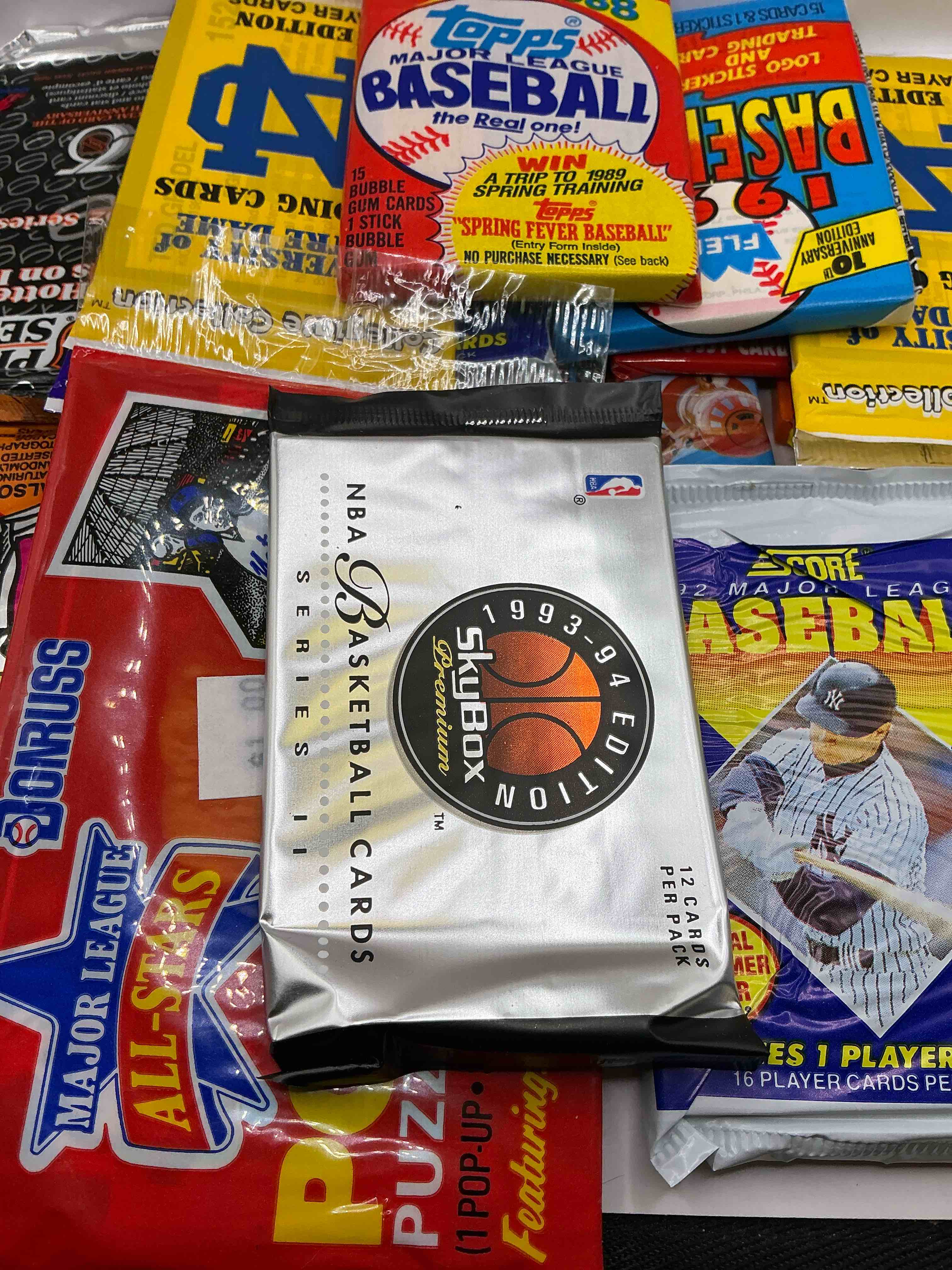 Pack Palooza! All Different Sports & Years! Baseball, Hockey, Football & So Many More! Pack Variety!