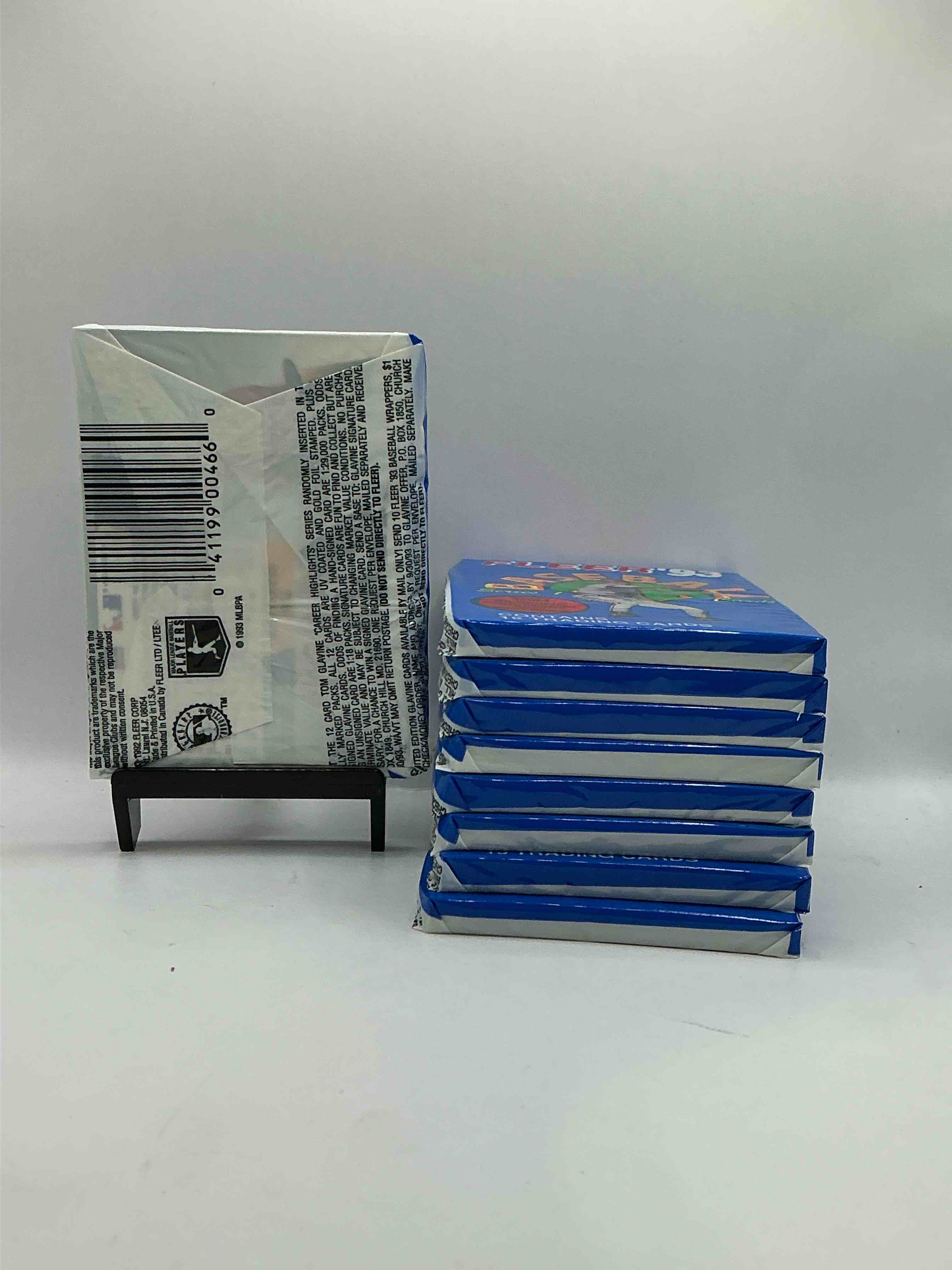 Condition photo showing New/Like New for Limited Edition Tom Glavine!? 1993 Fleer Series 1Unopened Packs, Straight From Box! Search For Rare Tom Glavine Subset Cards, Ken Griffey Jr, Don Mattingly & More!