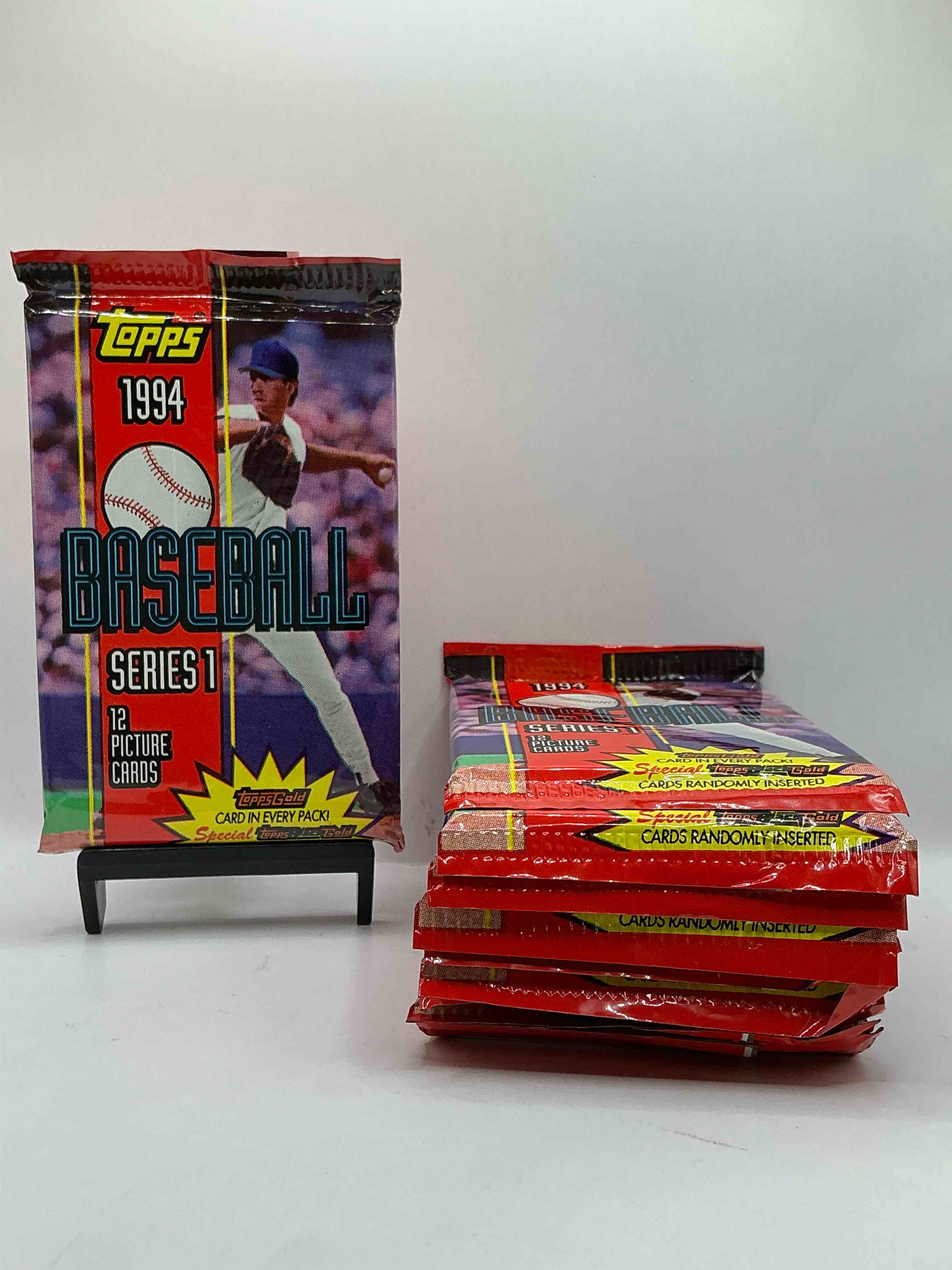 1994 Topps Baseball Sealed Unopened Sports Card Pack, Direct From Original Retail Case! Search For Some Great Cards Like Nolan Ryan #34 (PSA 10 Value $400), Billy Wagner Rookie #209 (PSA 10 Value $200) & Frank Thomas #270 (PSA 10 Value $125). A Great Sports Memorabilia Investment That Is Highly Collectible!