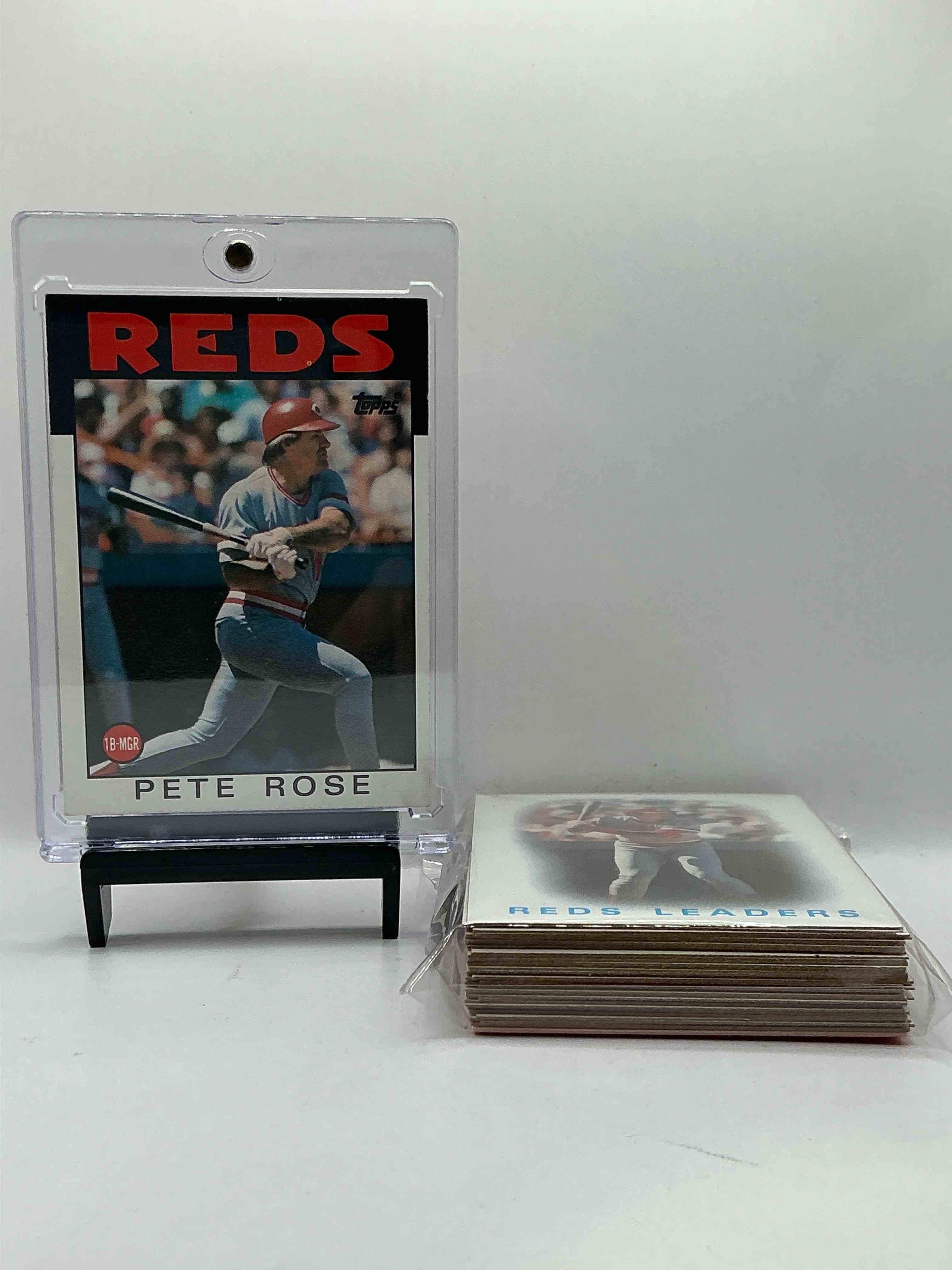 1986 Topps Baseball REDS Complete Set! 39 Card Reds Set, Including Multiple Pete Rose Cards! Legends Like Pete Rose, Eric Davis & So Many More!