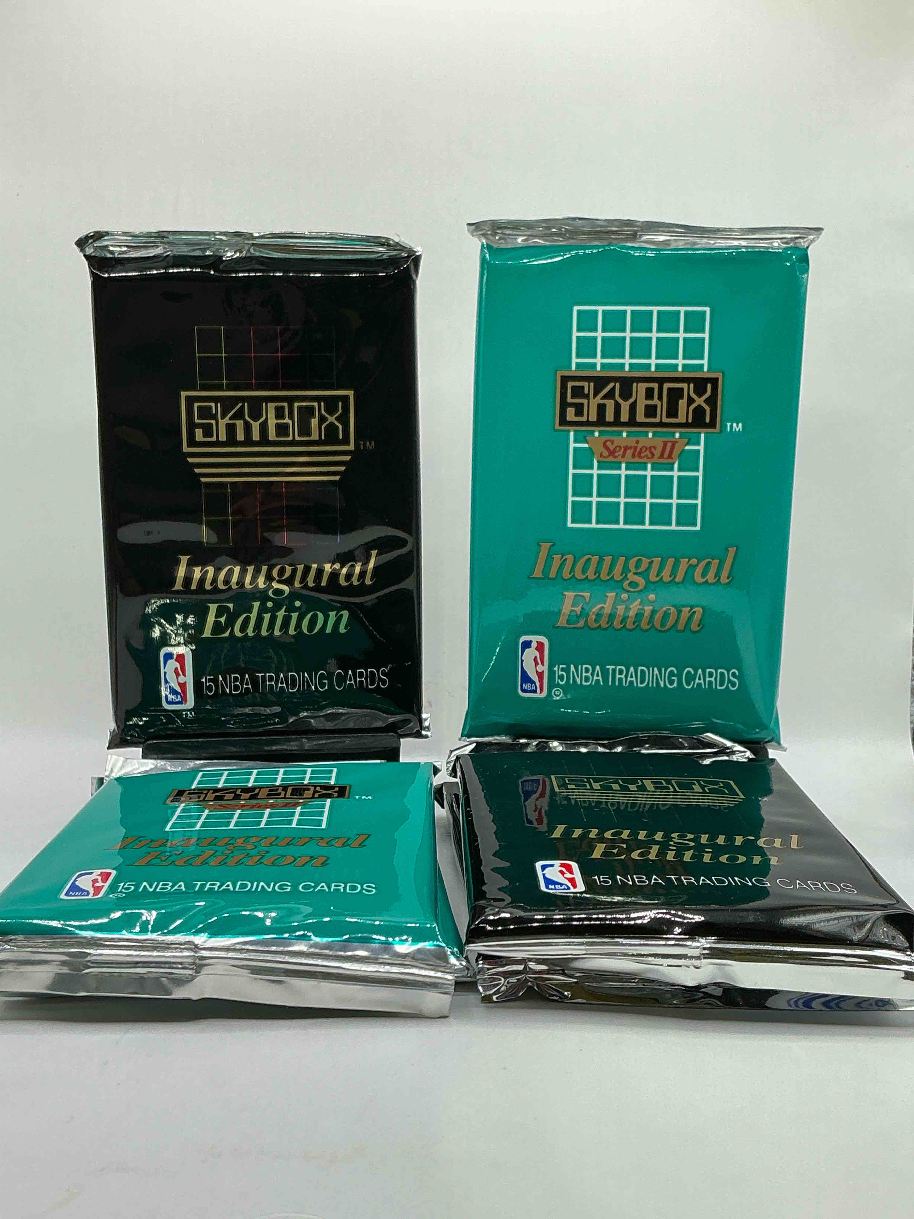 Michael Jordan, Magic Johnson & More! Search For So Many NBA Legends & Stars! 1990-91 Skybox Series Il Unopened Pocks! Direct From Original Box! These Packs Are Sought After For Ther Eye-Catching Teal Look & Awesome Cards! Search For Valuable Michael Jordan, Larry Bird & Magic Johnson Cards! Along With Other Stars!