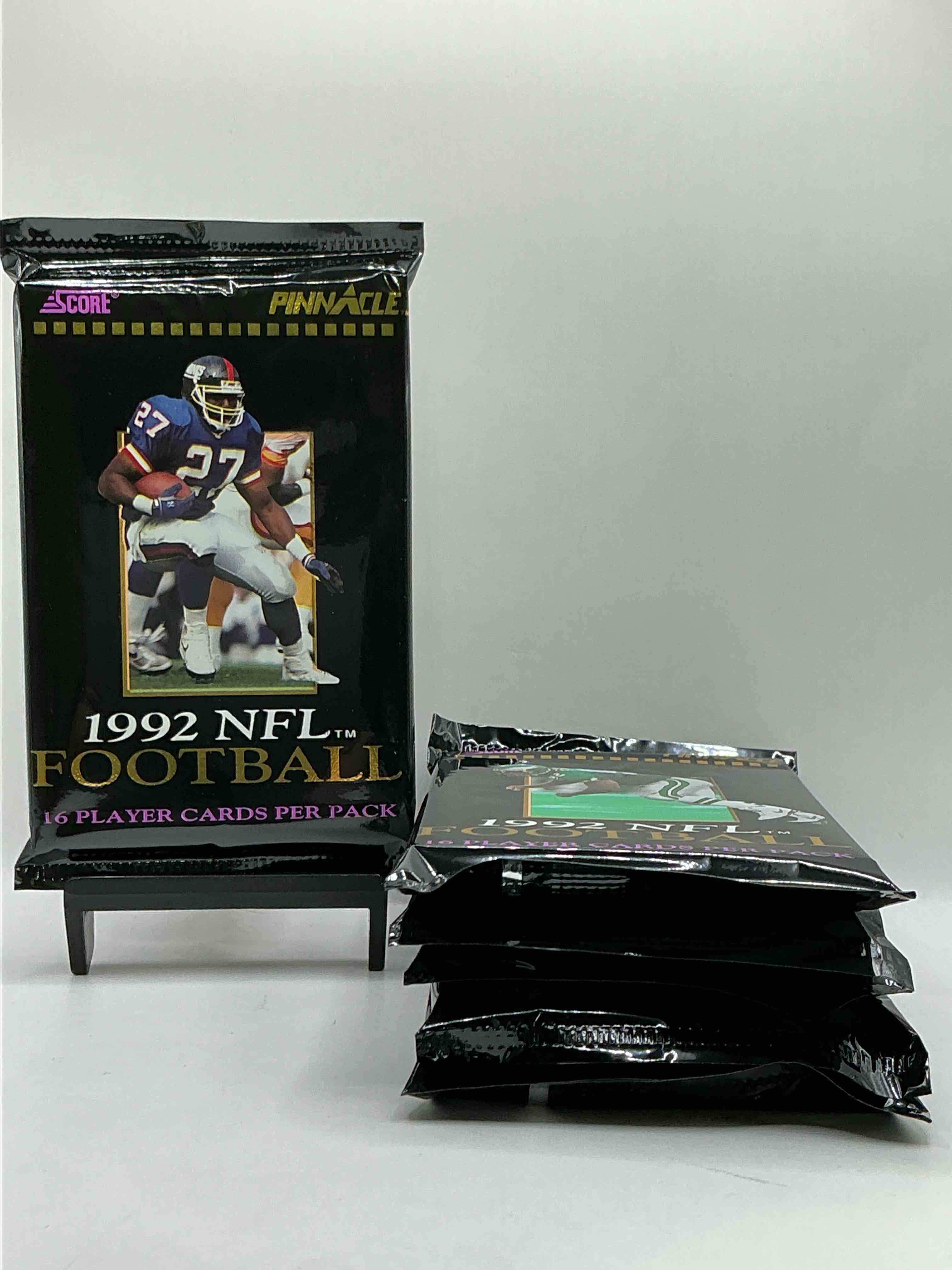 NFL Gameday 1992 Edition Football Packs! Possible Legends Inside! Search For Jerry Rice, Joe Montana, Derrick Thomas, Emmitt Smith & So Many More! Rare Oversized Card Packs!