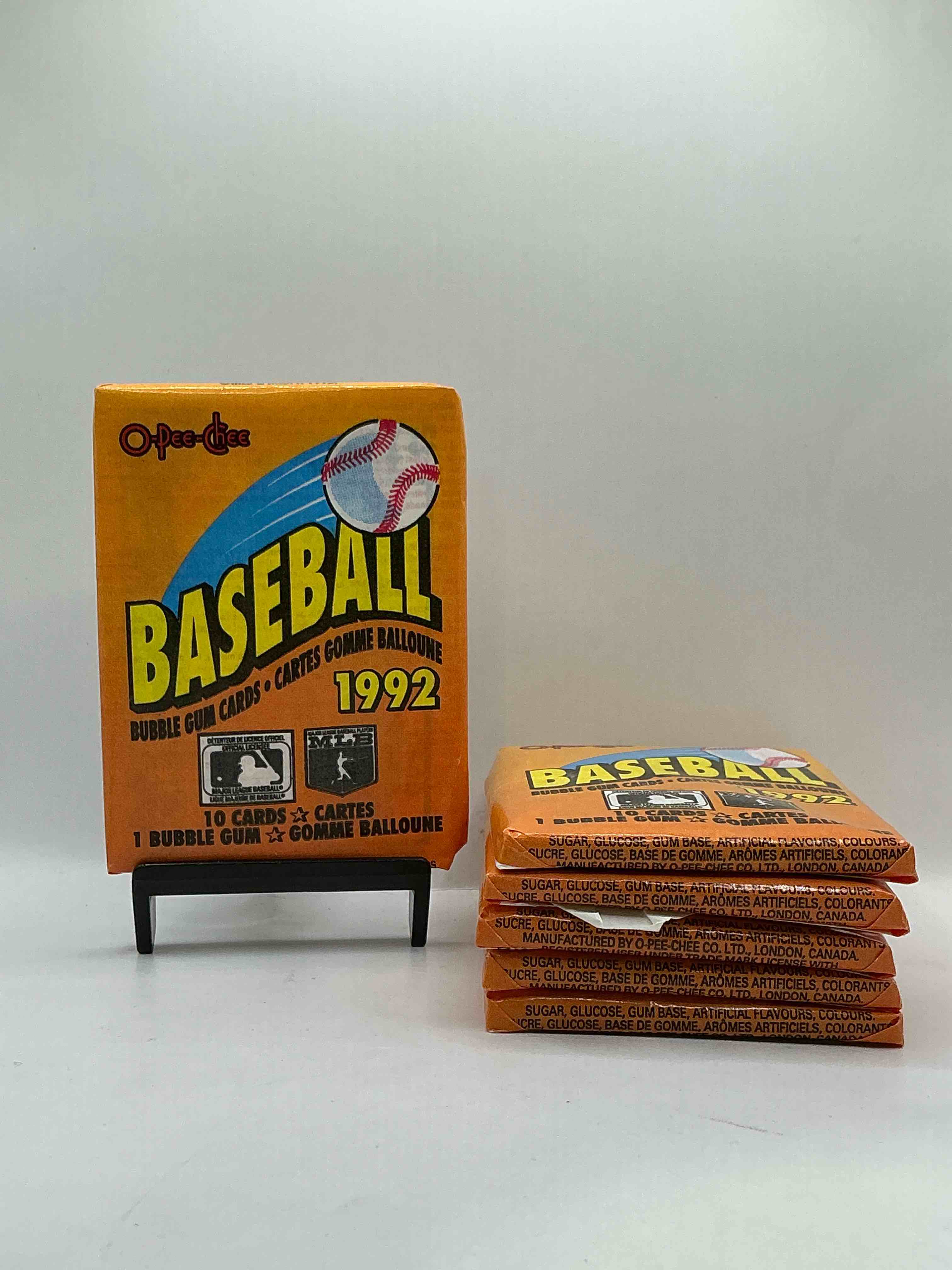 1992 O-Pee-Chee Baseball Unopened Packs! Rare Canadian Baseball Card Packs! Ultra Rare! Look For Stars & Legends!