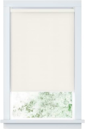 LEVOLOR Trim+Go Cream Blackout Cordless Indoor Roller Shade (Actual: 37-in x 78-in)