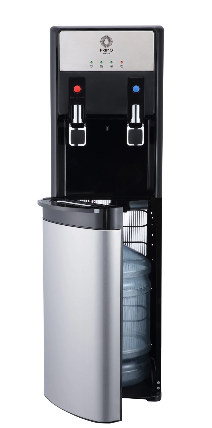 primo stainless steel water cooler in the water