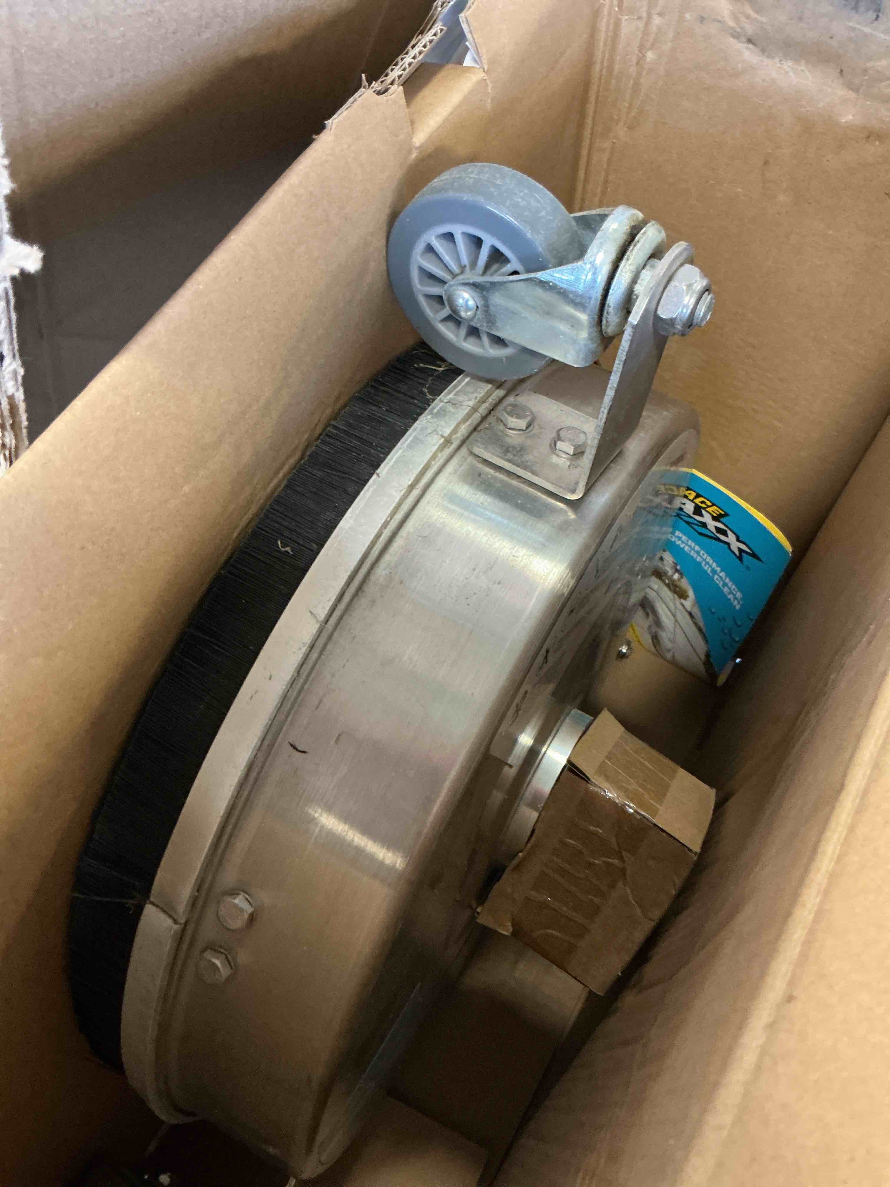 new-surface maxx 14.5" 4500 psi rotating surface cleaner for gas pressure washer