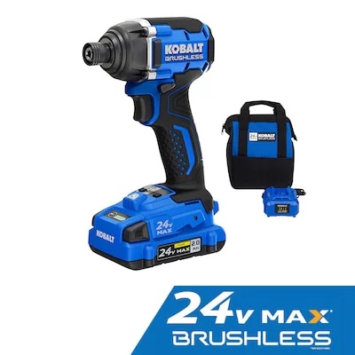 Kobalt 24-volt Max 1/4-in Brushless Cordless Impact Driver