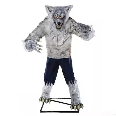 Haunted Living 7-Ft Bloodhowler Werewolf Motion Activated Lighted Animatronic