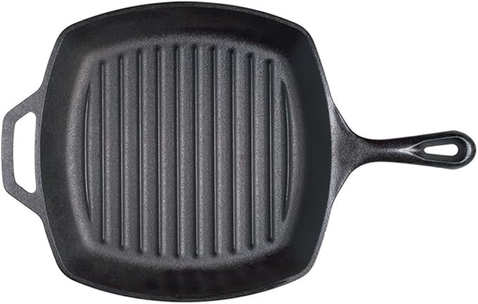 Lodge Cast Iron Grill Pan, Square, 10.5 Inch similar