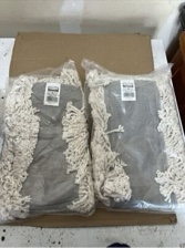 Title Rubbermaid 24" X 5" Castaway Cotton/Synthetic Dust Mop Cleaning L15300WH00 NIP... (case of 8  pcs 