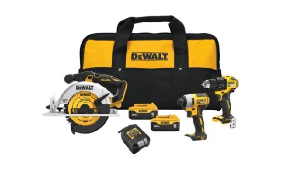 DEWALT 20V MAX Brushless 3-Tool Combo Kit