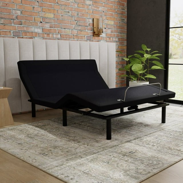 member's mark premier adjustable base with pillow tilt and massage, queen 