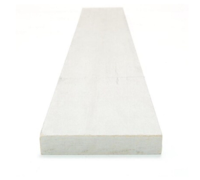 7.5-Inches X 12-Foot Allura Off-white Fiber Cement Trim Cedarmill