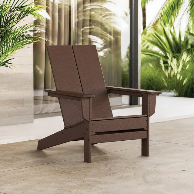 polywood gulf shores modern adirondack chair