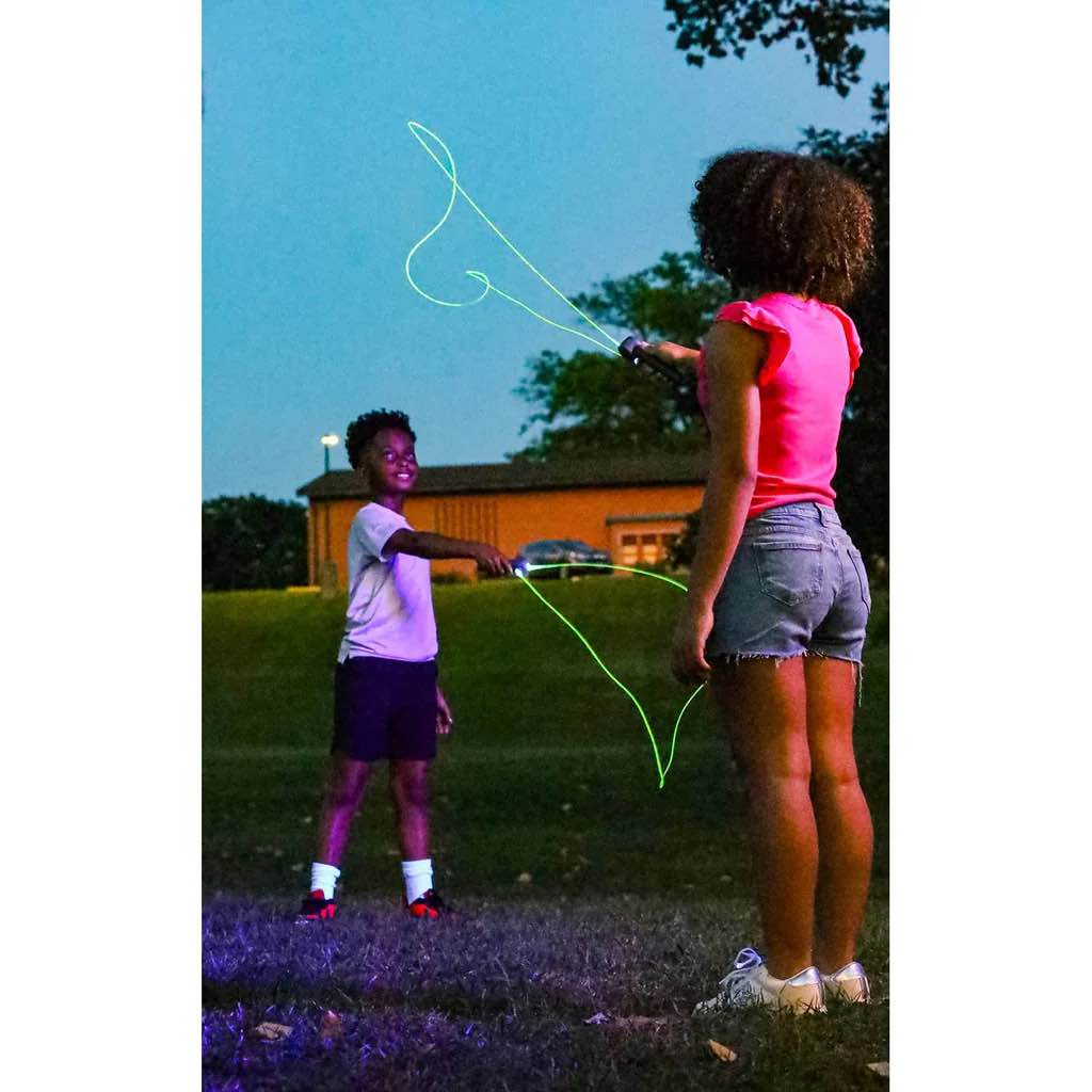 String Magic Interactive LED String Light Toy, Gray - Convenient USB Charging