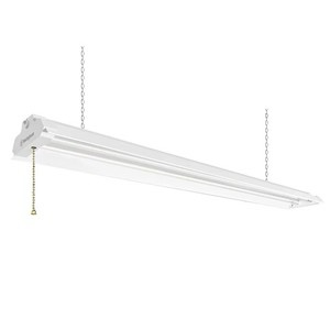 westinghouse 4' 5000 lumen led shop light, white finish
