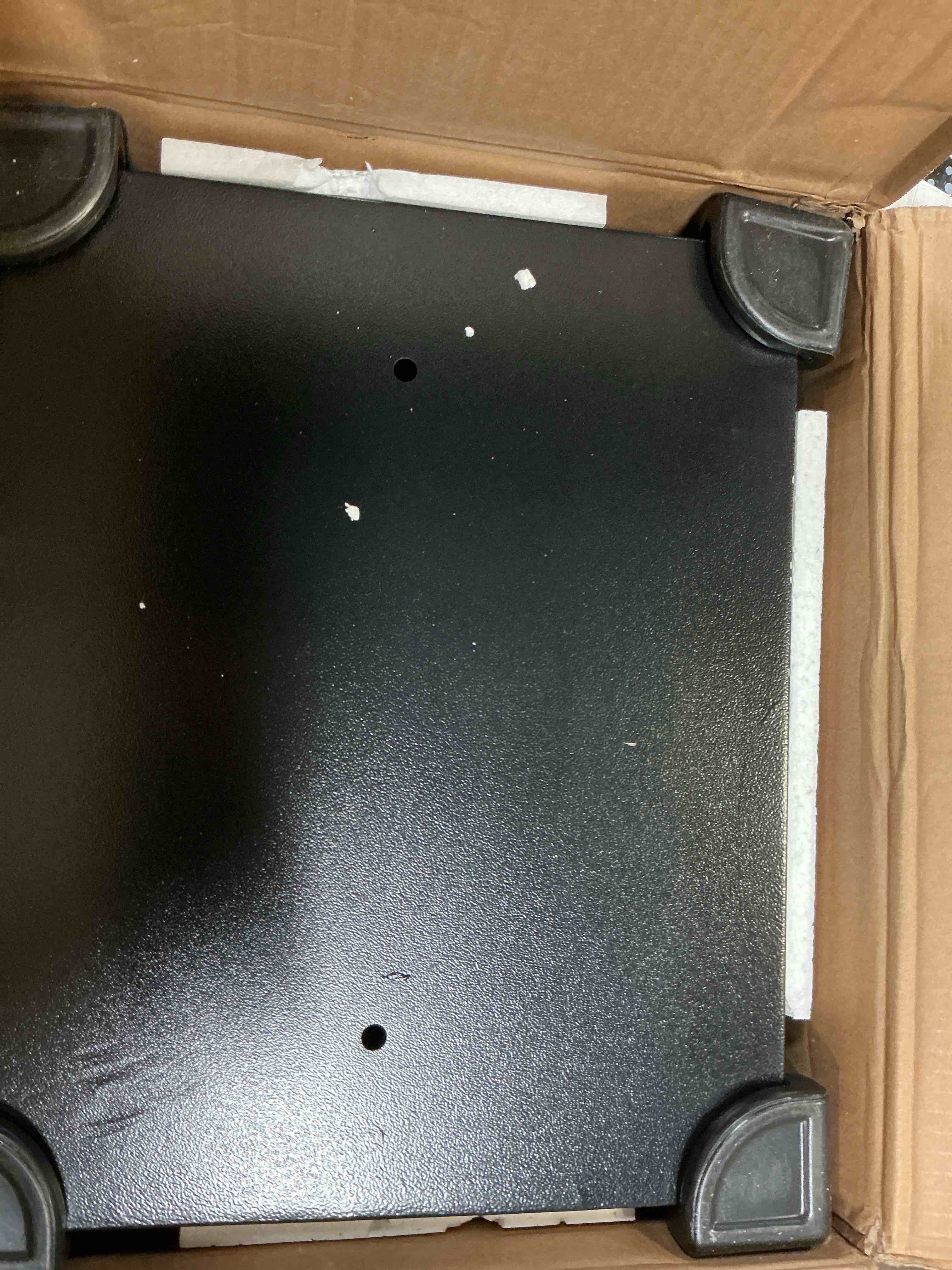 Condition photo showing Good Condition for 5.1 cuft large home safes water and fireproof with digital keypad & key lock, fire security safes with 3 removable shelves, anti-pry safe box for money documents jewelry, 23.62"h x14.96"w x 12.2"d 5.2 cuft