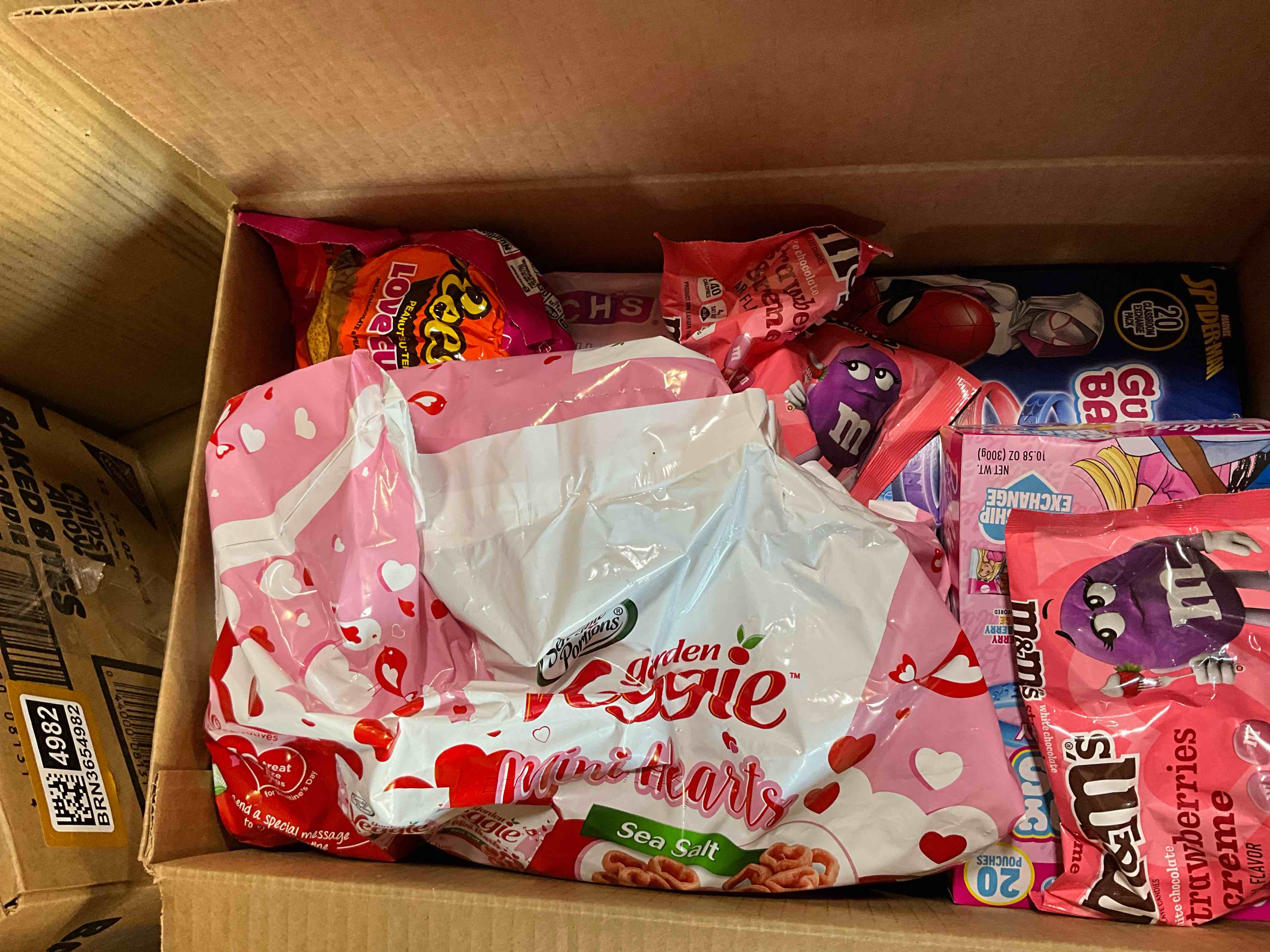 assortment box of candy